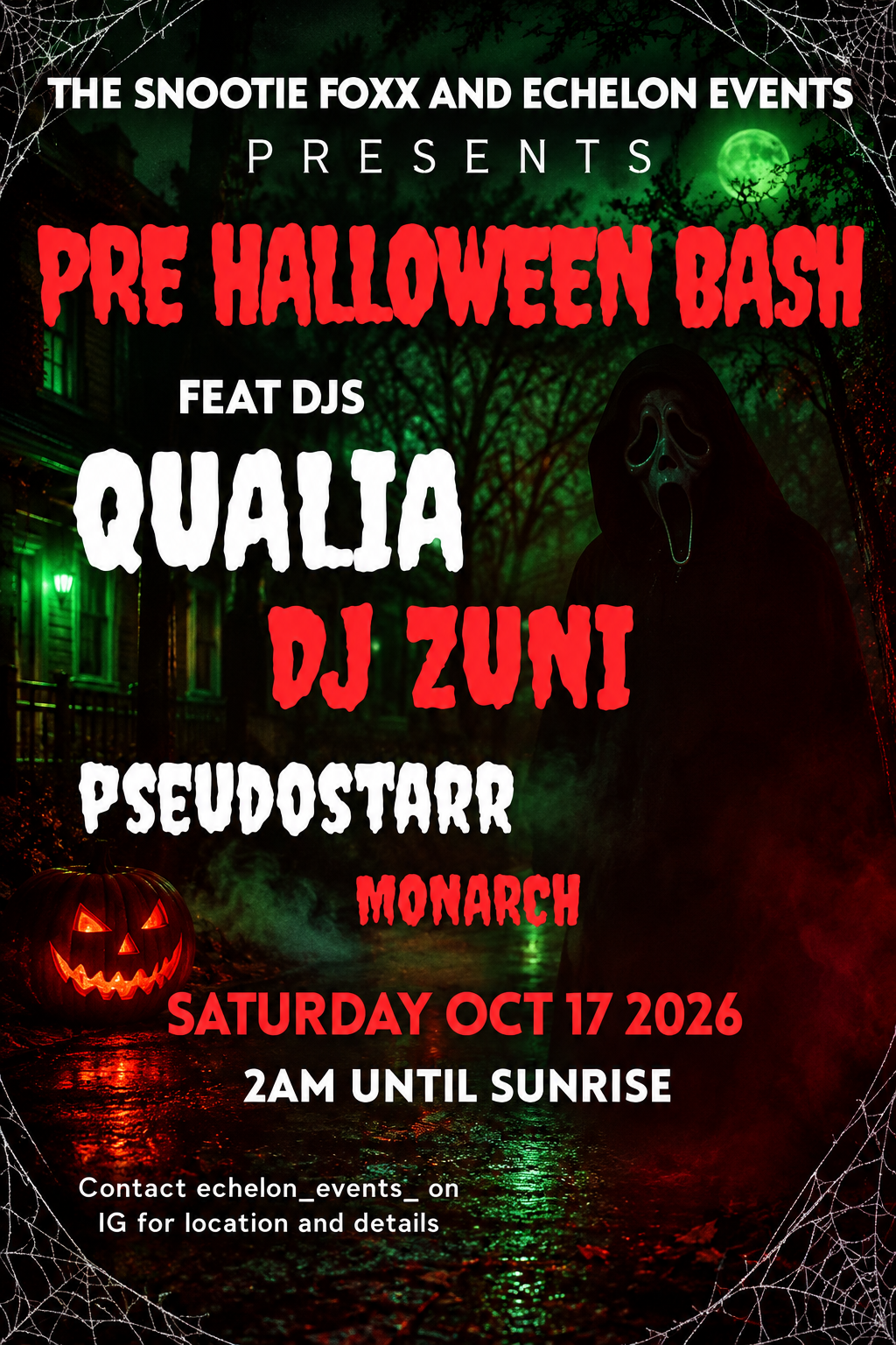 Pre Halloween Bash