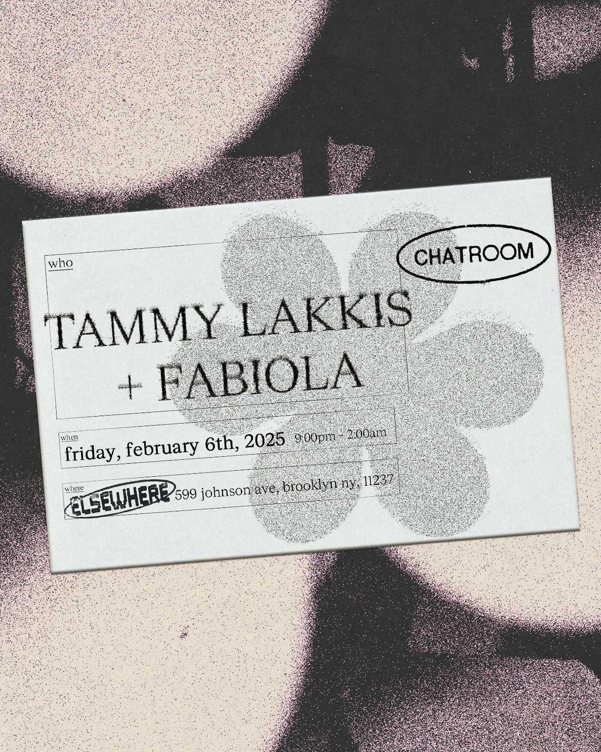 Chatroom: Tammy Lakkis + Fabiola