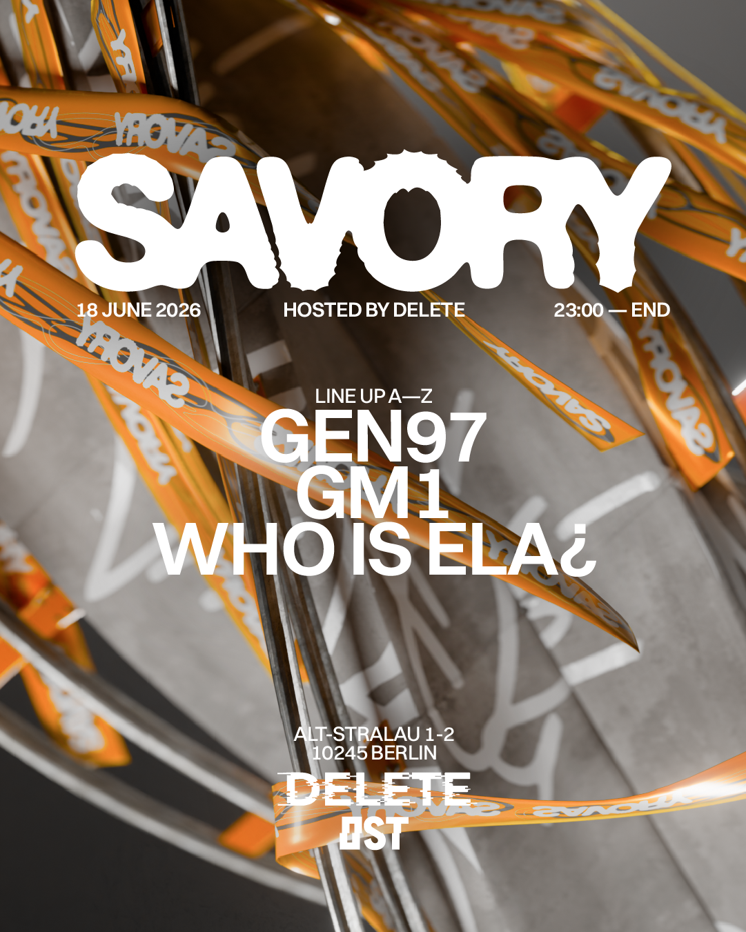 Savory - Techno Every Thursday