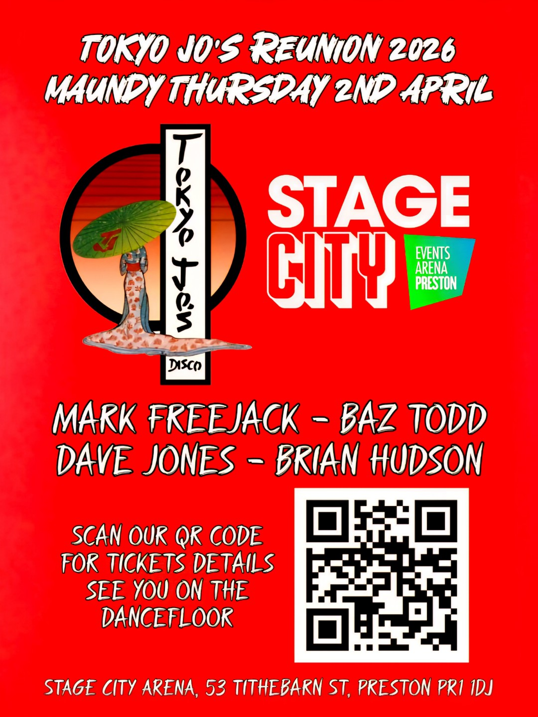 Tokyo Jo's Reunion 2026