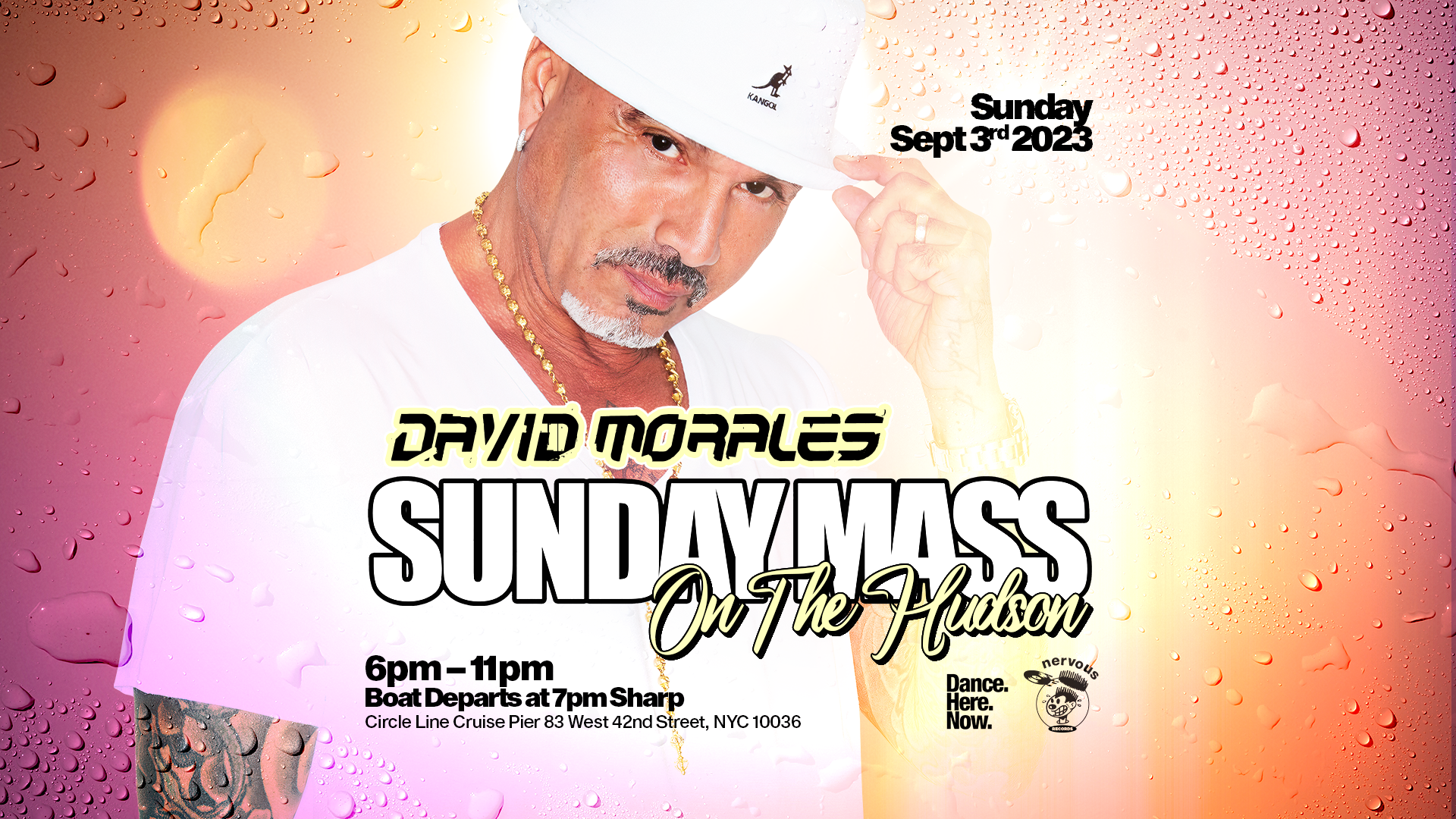 David Morales Sunday Mass On The Hudson at Circle Line Cruises