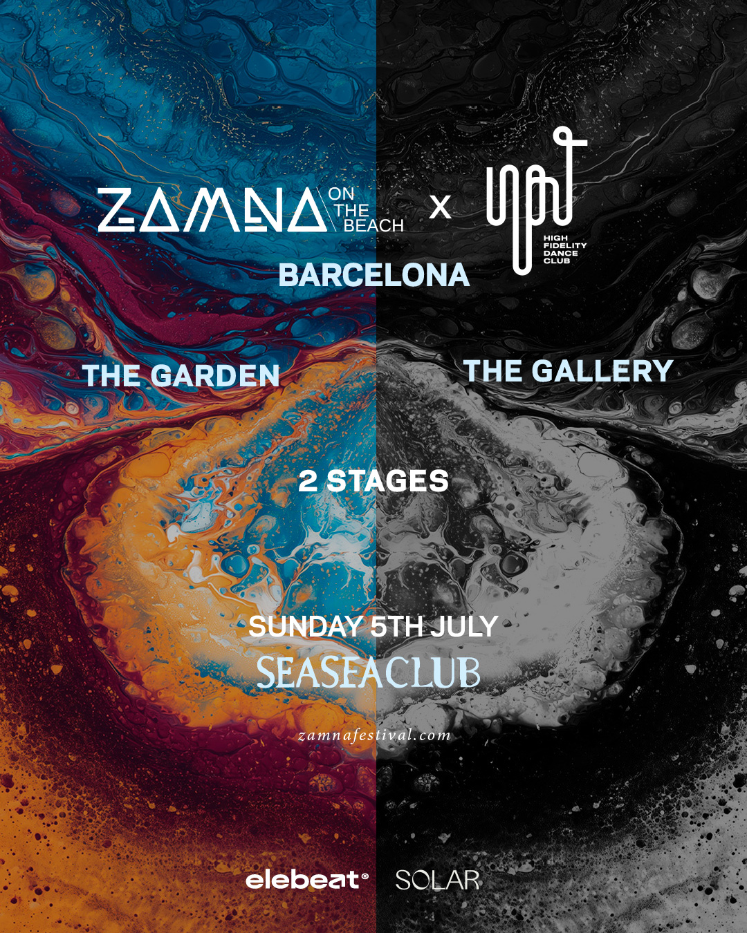 INPUT pres. ZAMNA ON THE BEACH