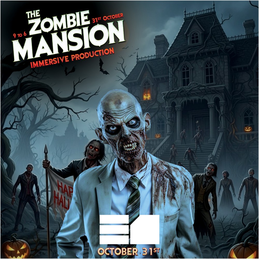 Zombie  Mansion w/ Sam Supplier and Mark Radford Immersive Halloween party