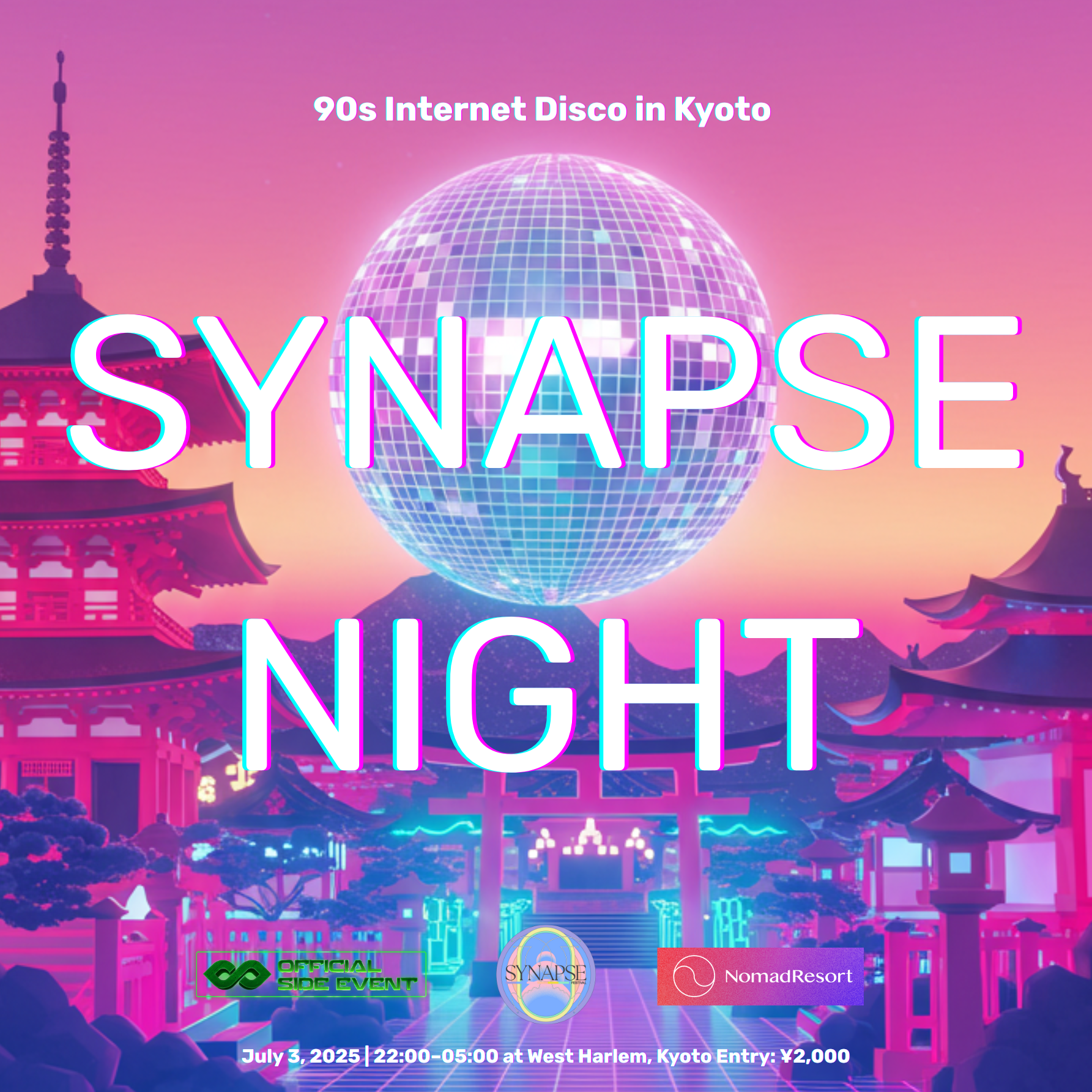 264 ユニット Iamyou circus in生 Socialpath Synapse Night at West Harlem, Kyoto