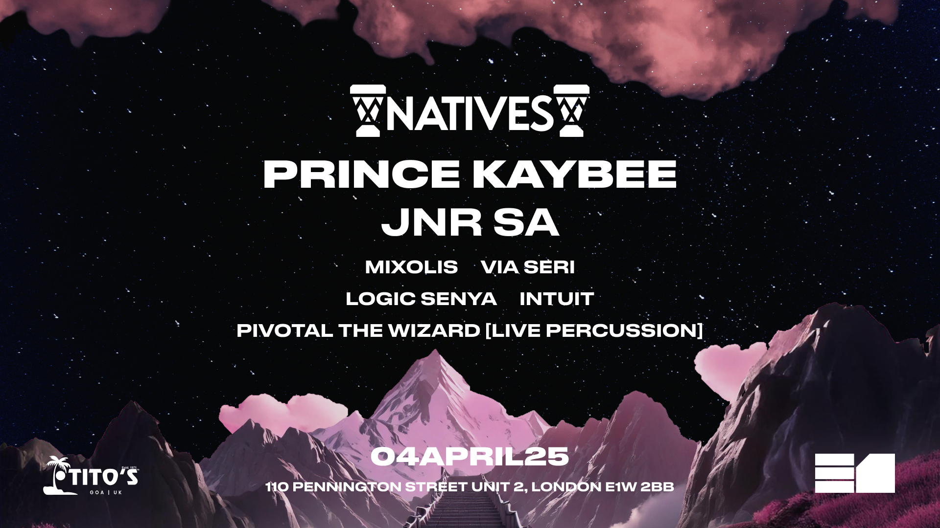 Natives: Prince Kaybee, JNR SA, Via Seri, Mixolis