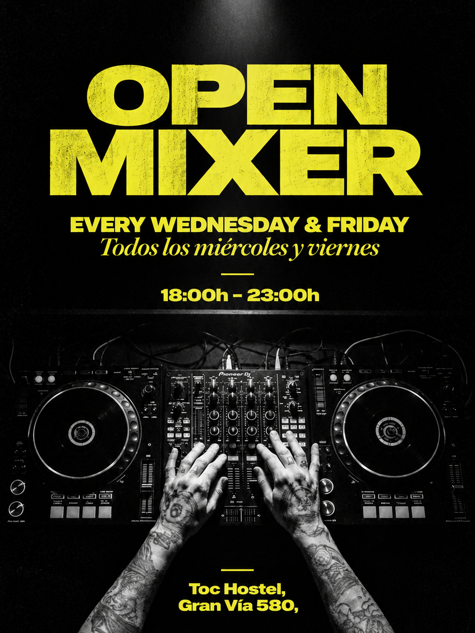 Open Mixer + AFTERWORK (Bring your music & join our community) Free Entry