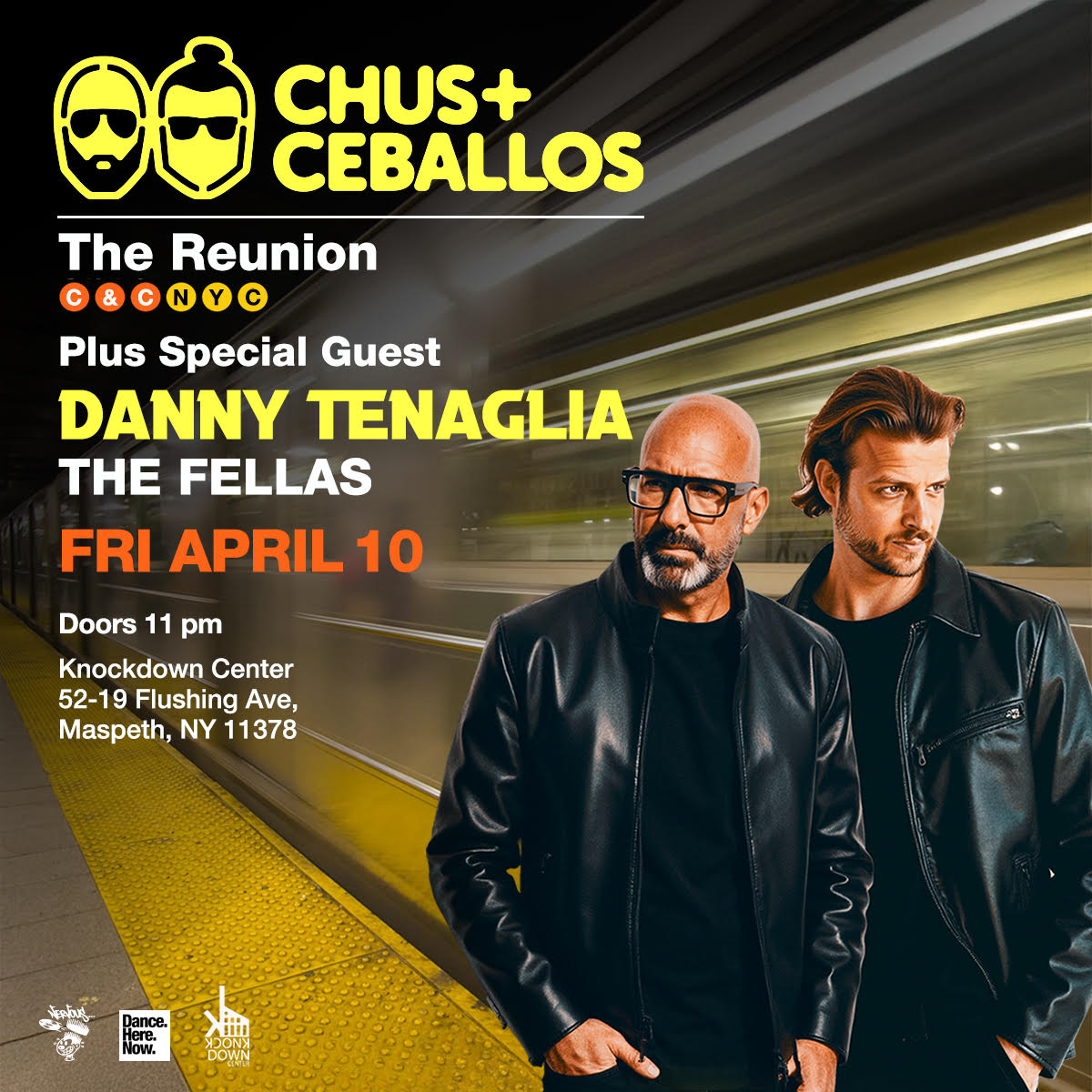 Chus & Ceballos Reunion with Special Guest Danny Tenaglia