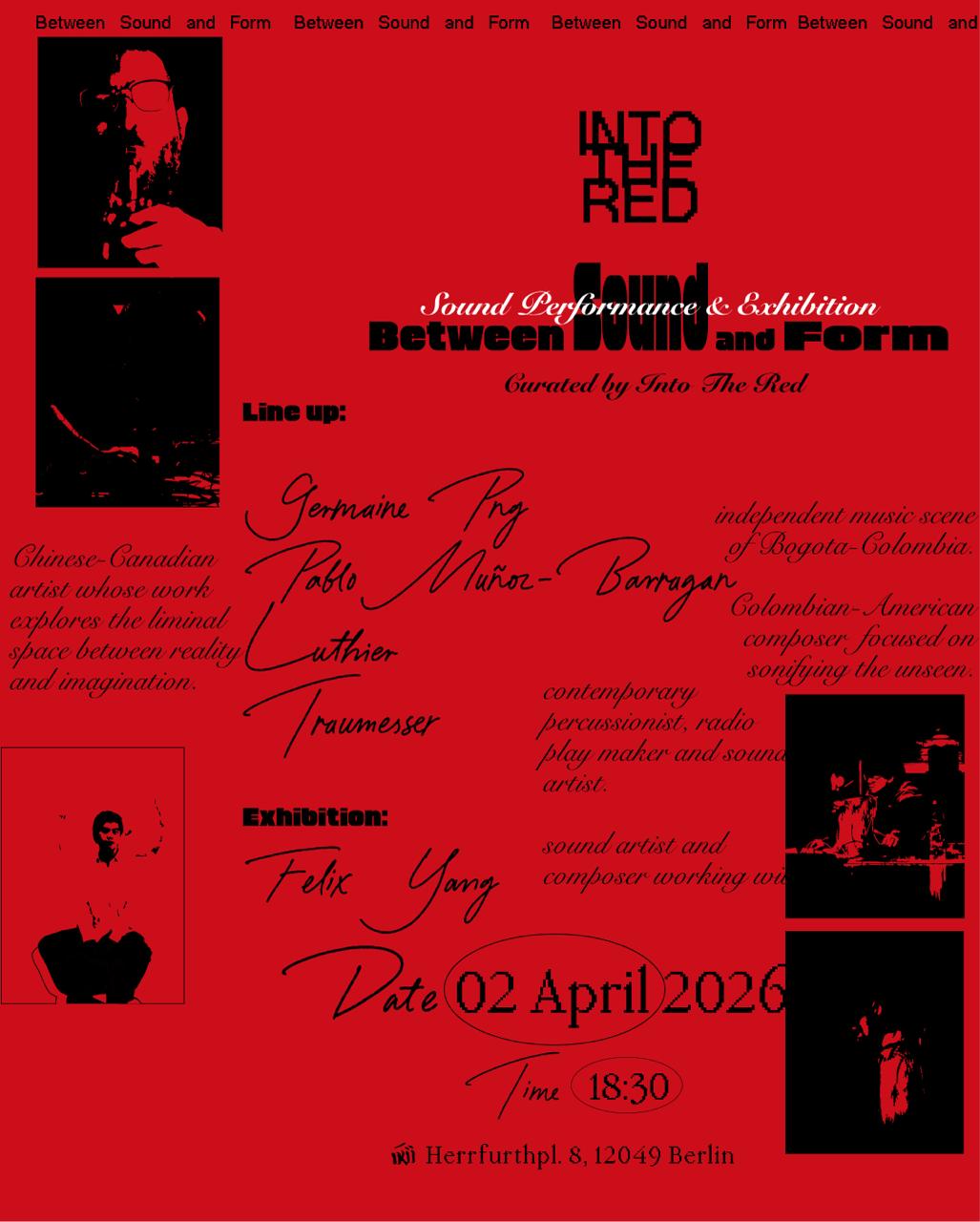 Between Sound and Form - Sound Performance and Exhibition