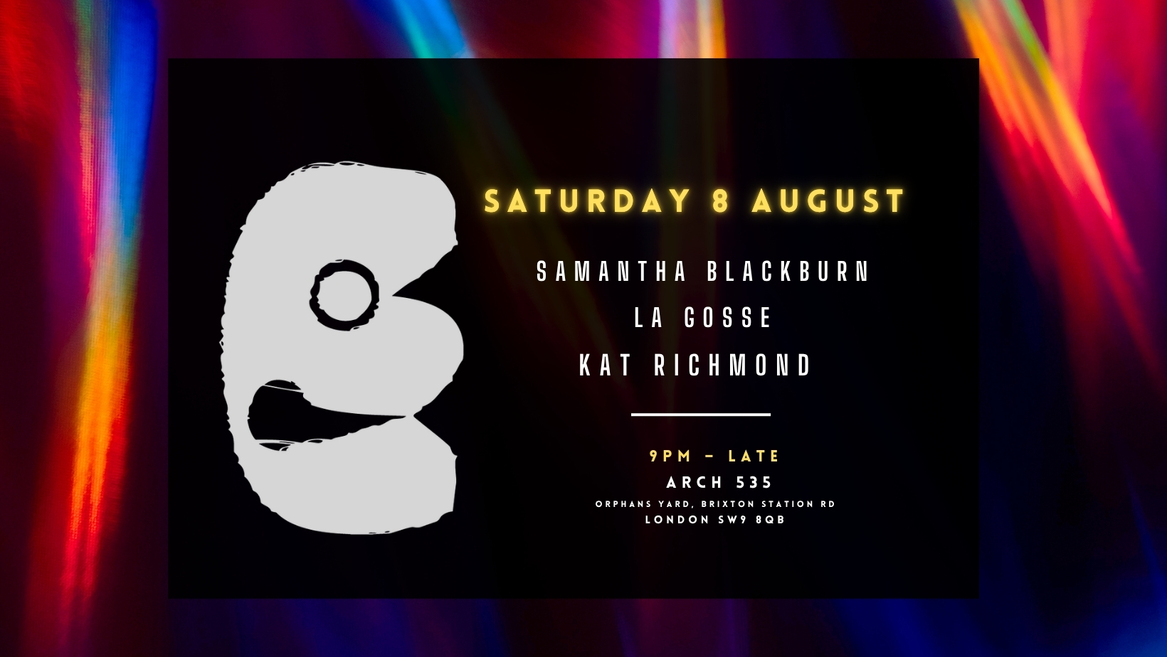 Buntu with Samantha Blackburn (Birthday), La Gosse & Kat Richmond