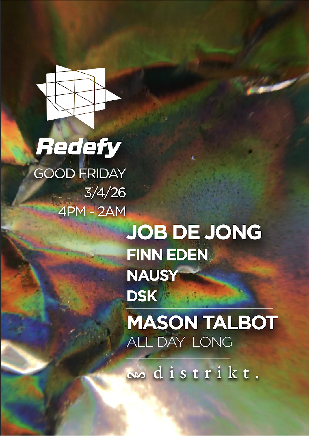 Redefy: Job de Jong + Mason Talbot (All Day Long)