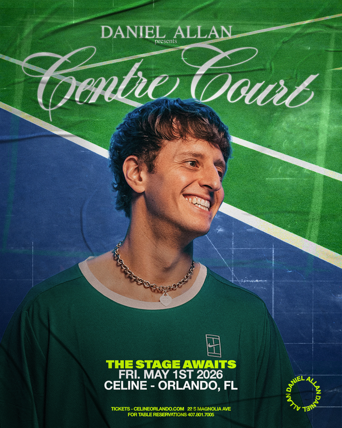 Daniel Allan – Centre Court Tour