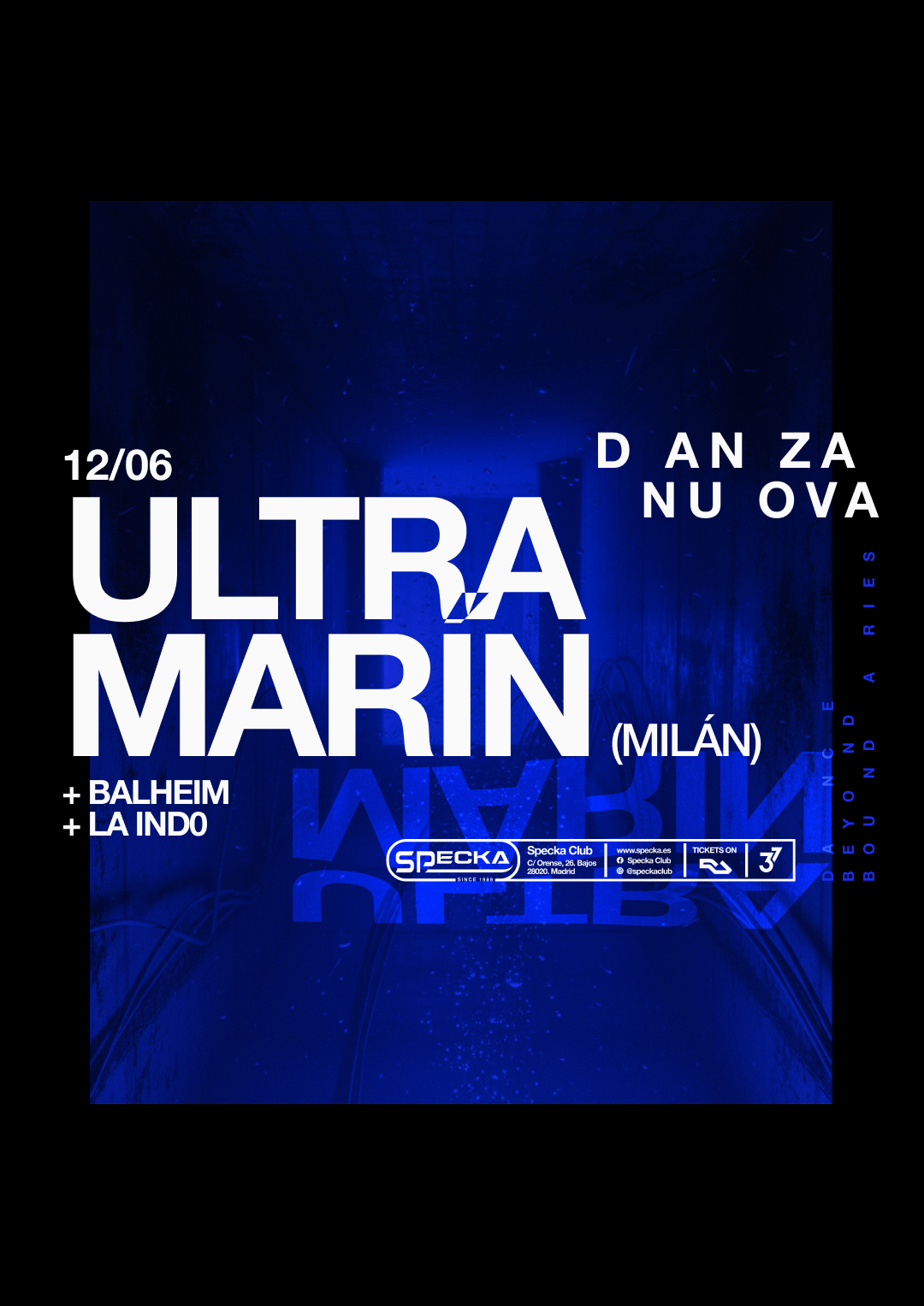 ULTRAMARÍN + Balheim + La Ind0 I DANZA NUOVA