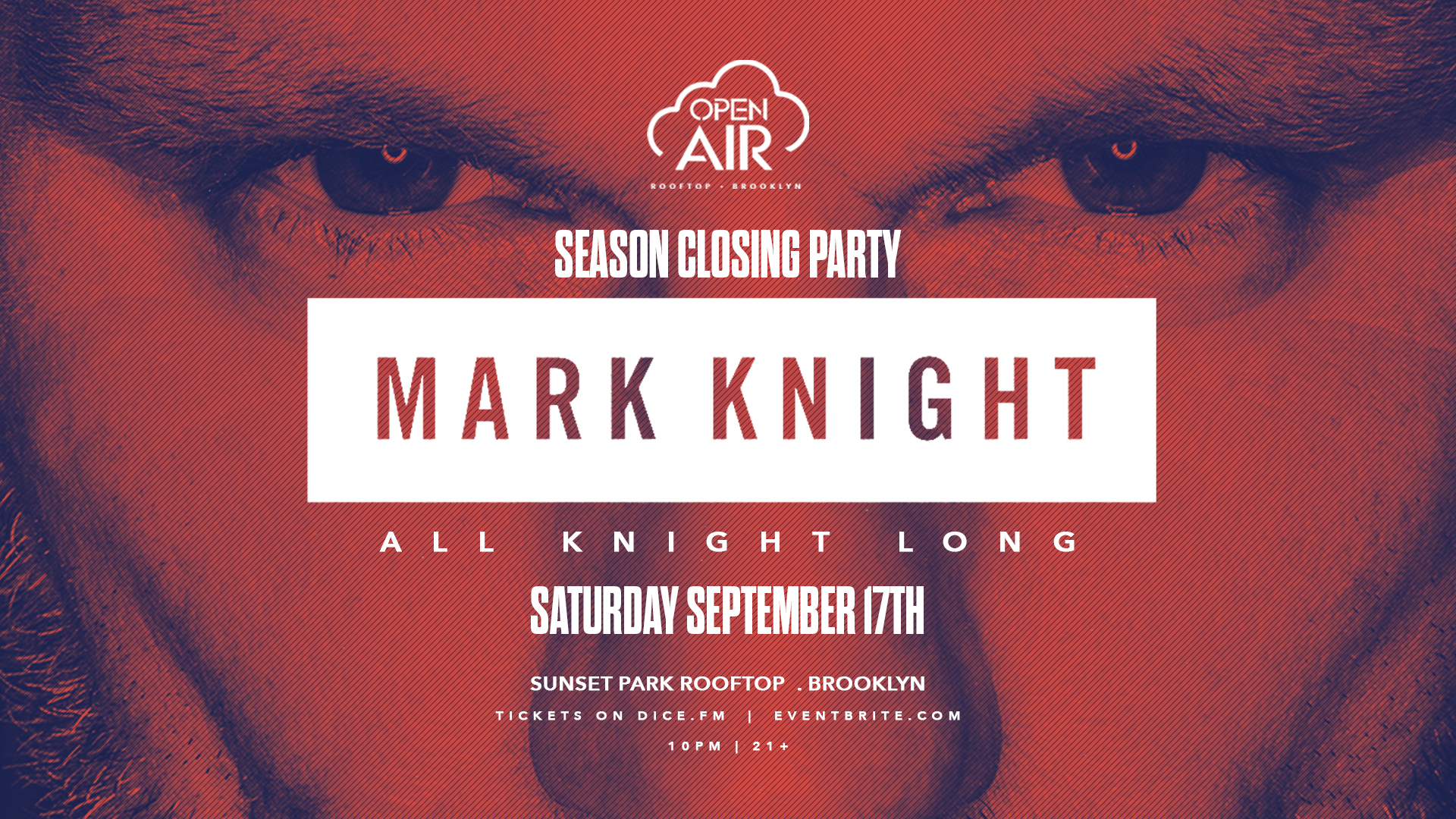 Mark Knight All Night Long - Open Air Brooklyn - Summer Closing Party at  Socceroof, New York