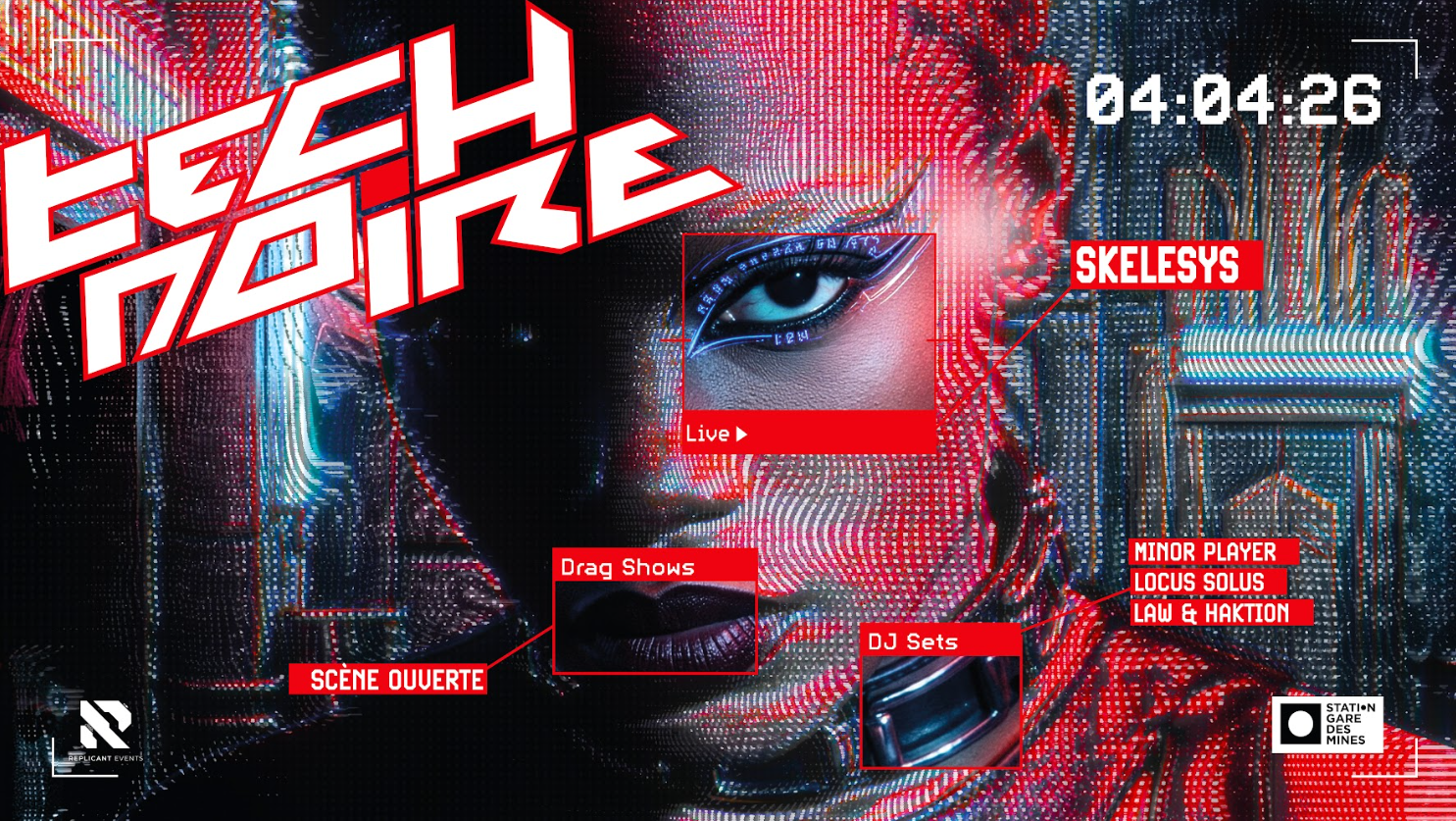 Tech Noire feat. Skelesys LIVE & scène ouverte