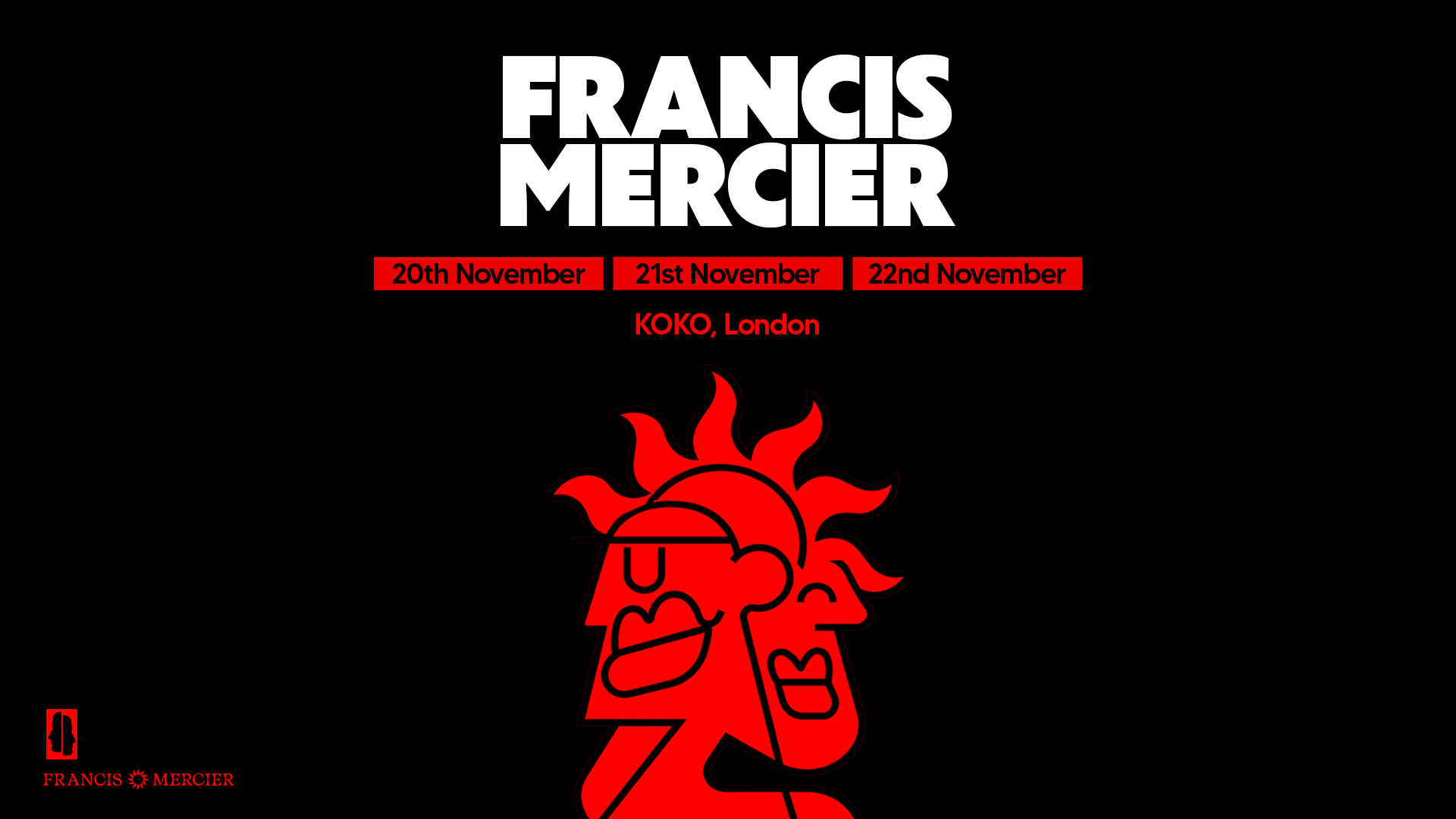 KOKO Electronic: Francis Mercier, Friday 20th Nov (Pt.1)