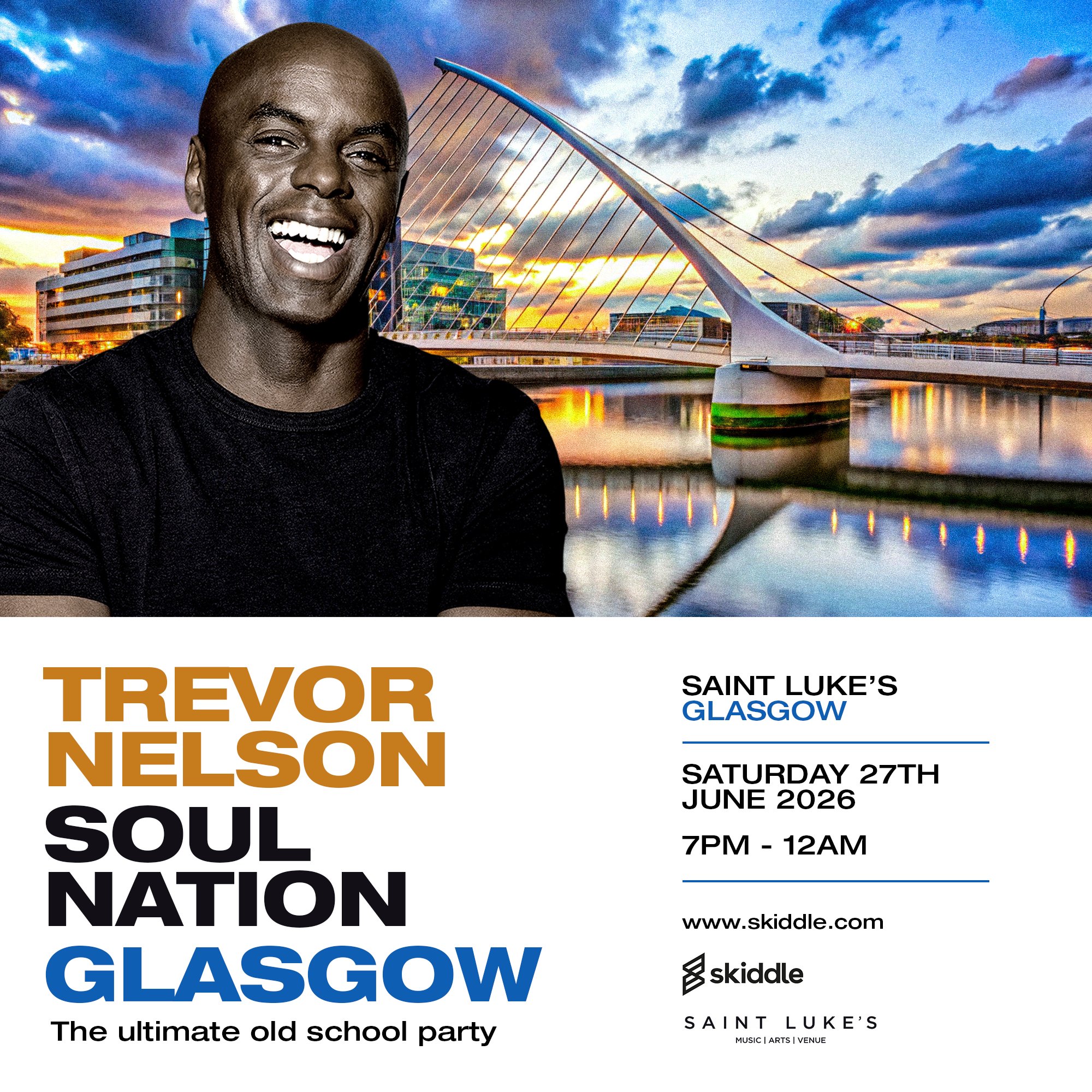 Trevor Nelson Soul Nation GLASGOW June 2026