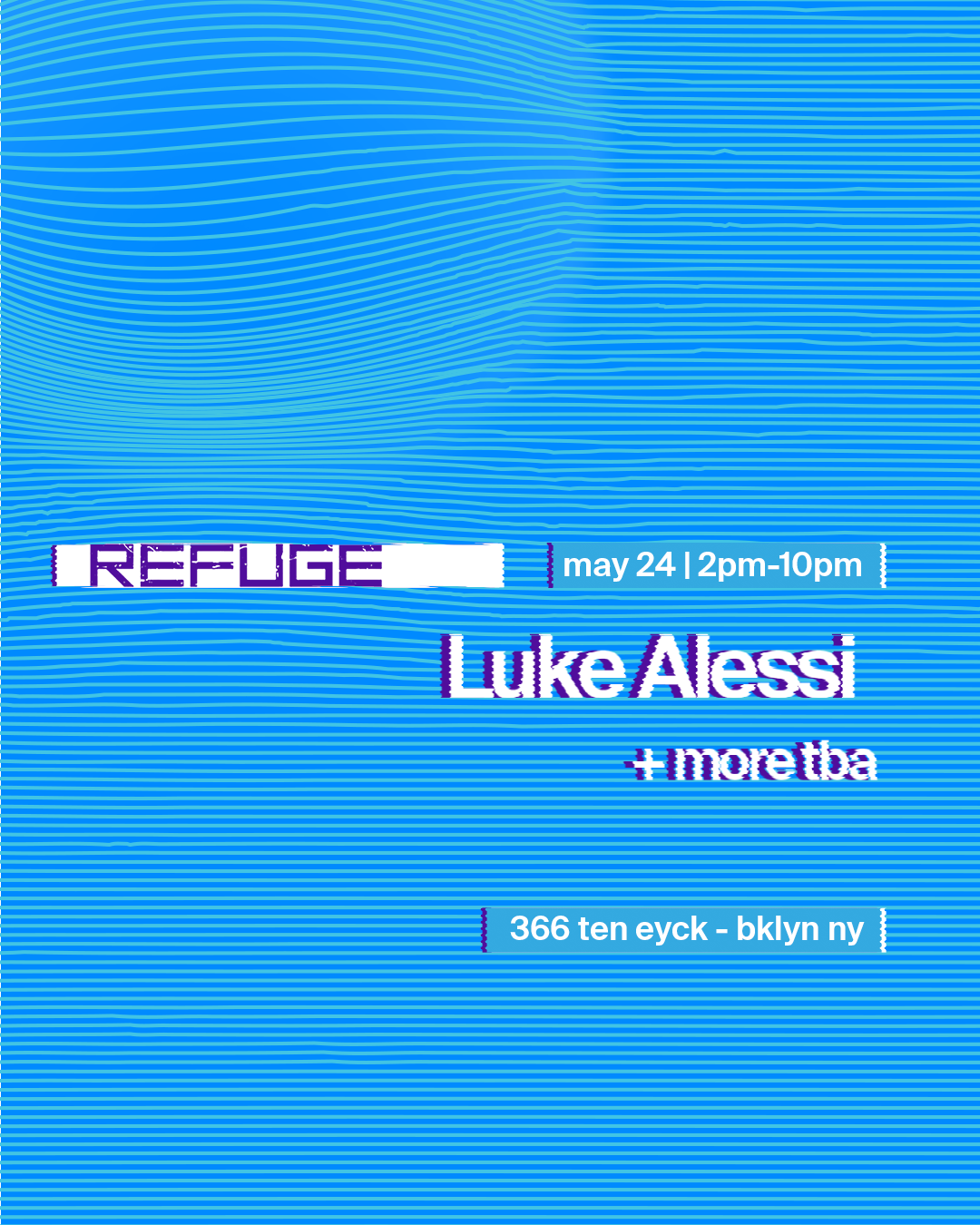 Refuge Outdoors with ⁠Luke Alessi + more TBA