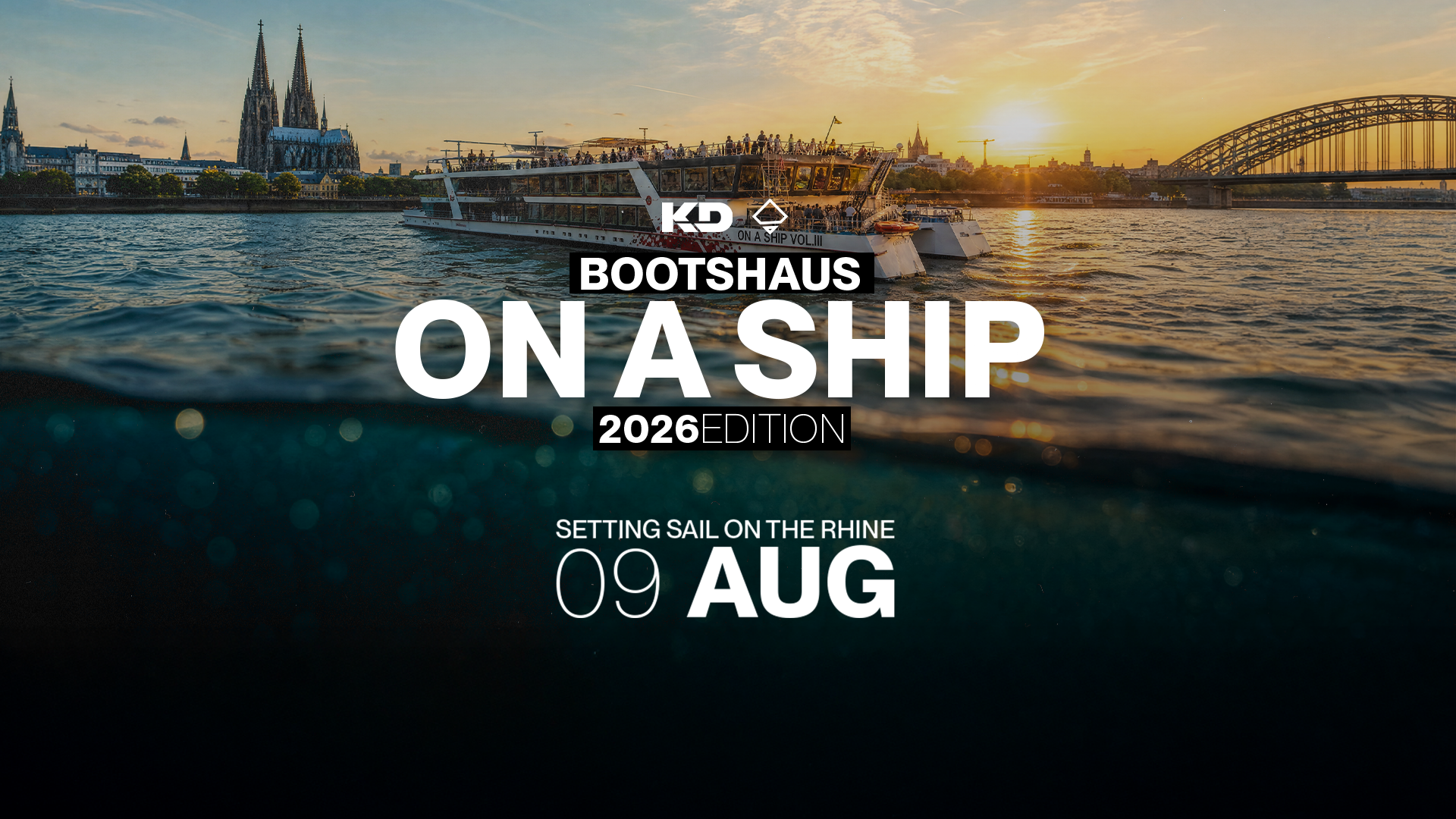 Bootshaus on a Ship Vol. III — MS RheinMagie, Кёльн