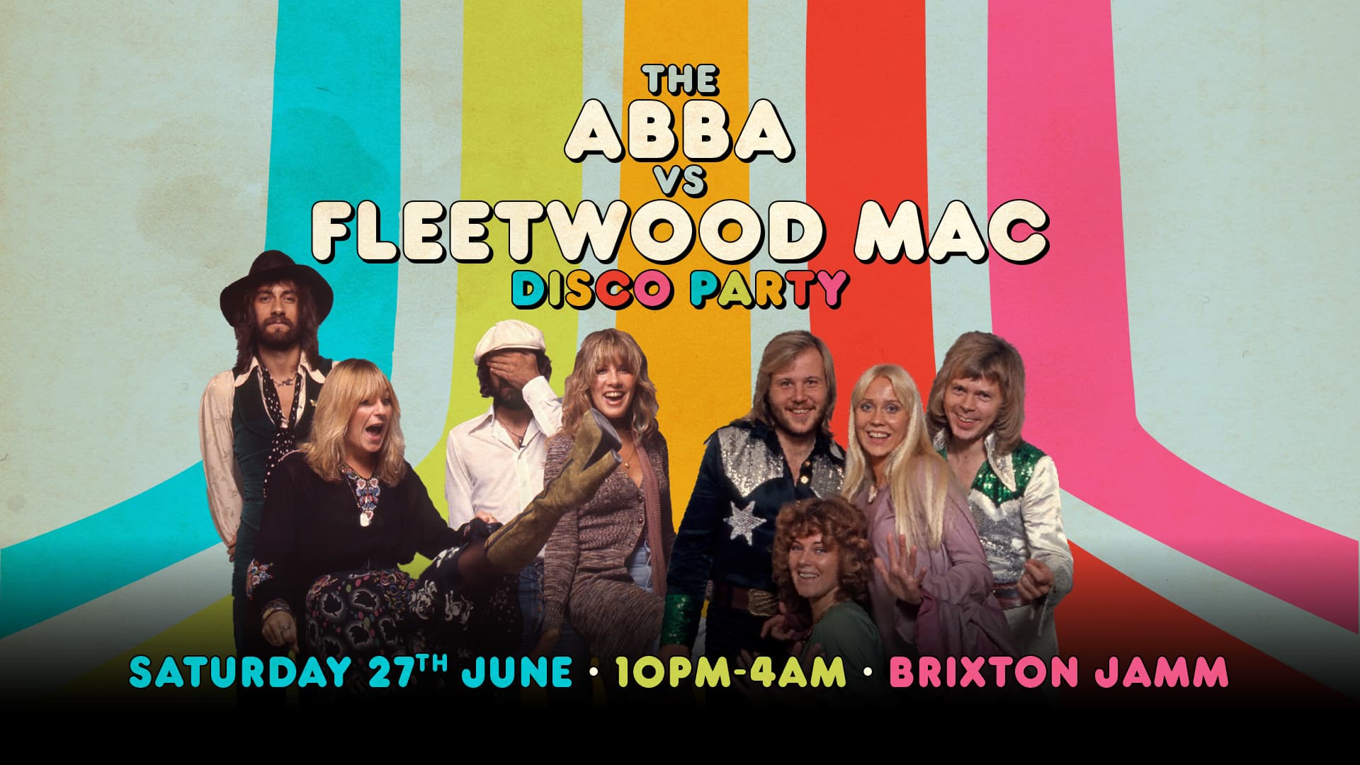 ABBA v Fleetwood Mac Disco Party