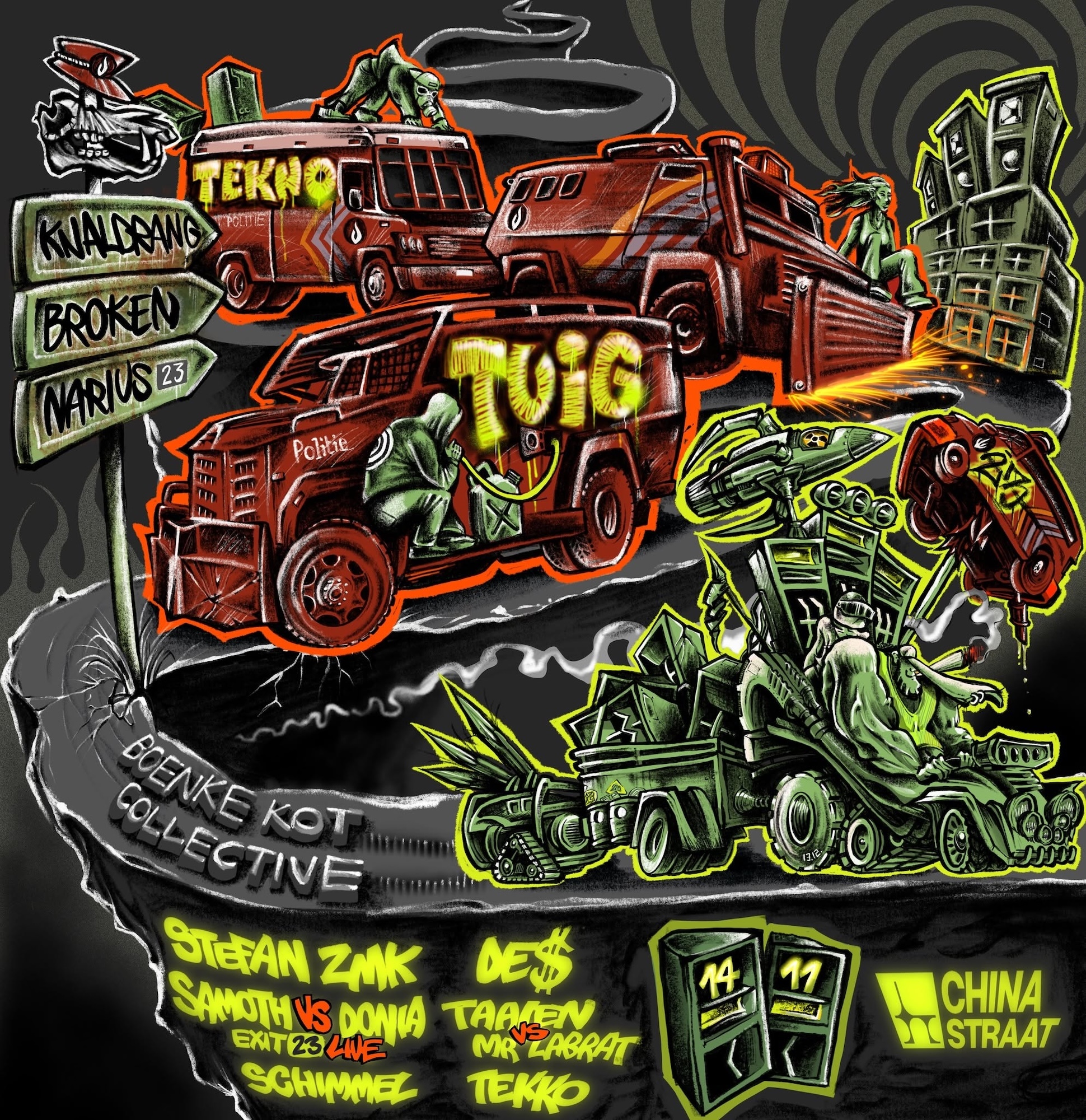 Tekno Tuig flyer Tekno Tuig flyer