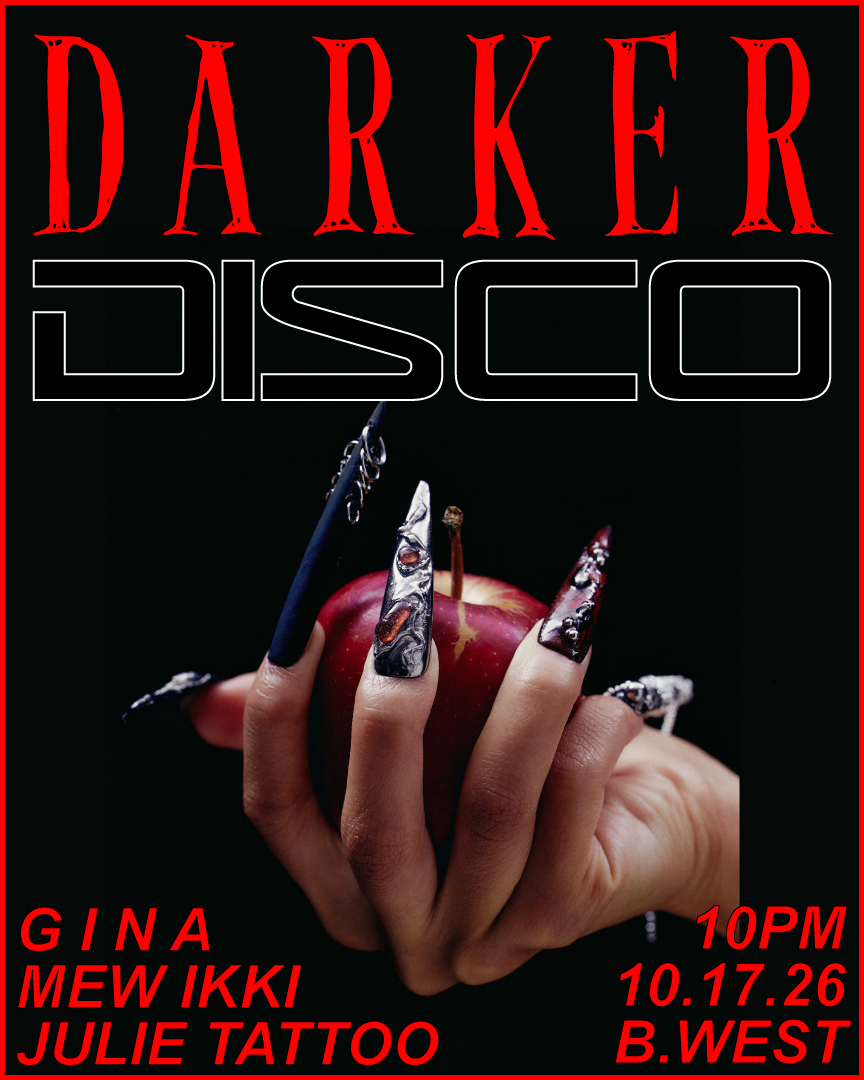 DARKER DISCO with G I N A ALL NIGHT LONG