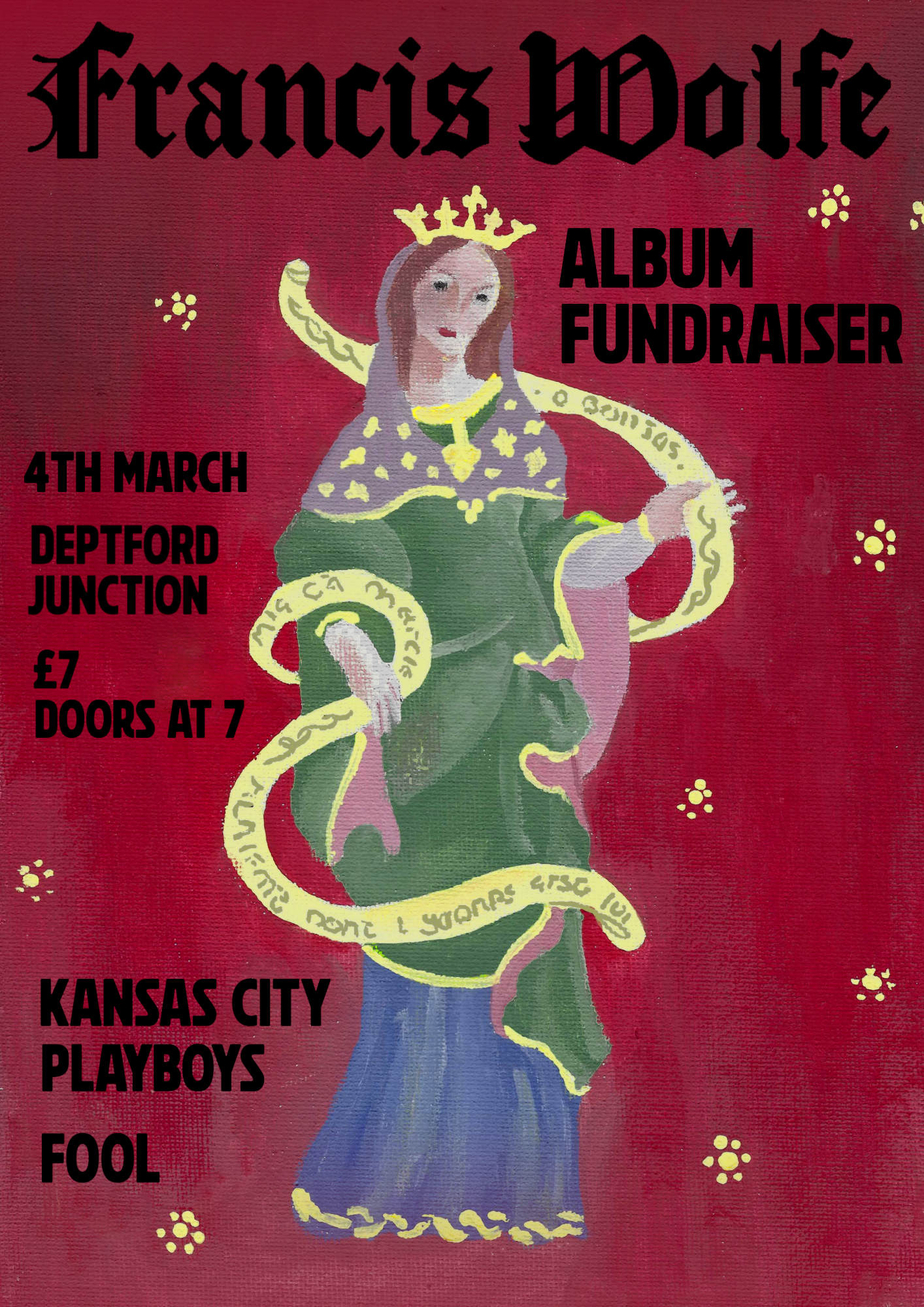 Francis Wolfe Album Fundraiser