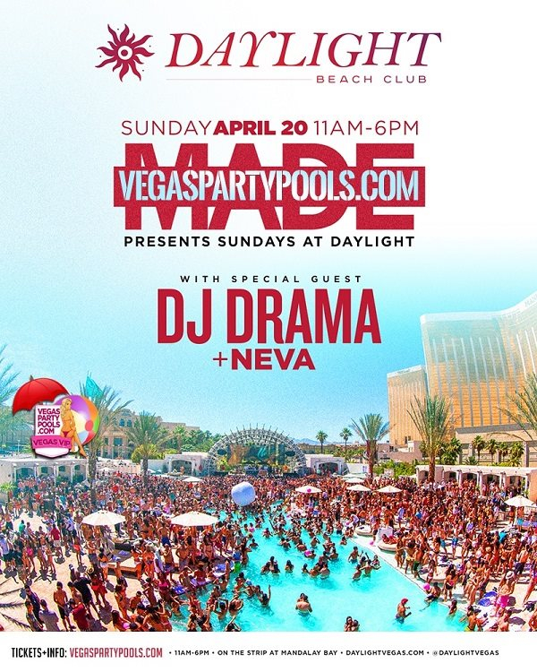 Made Vegas Pool Party at Daylight Beach Club, Las Vegas