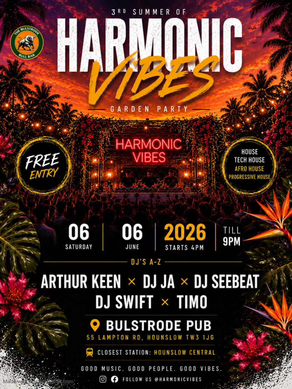Harmonic Vibes - Day Garden Party