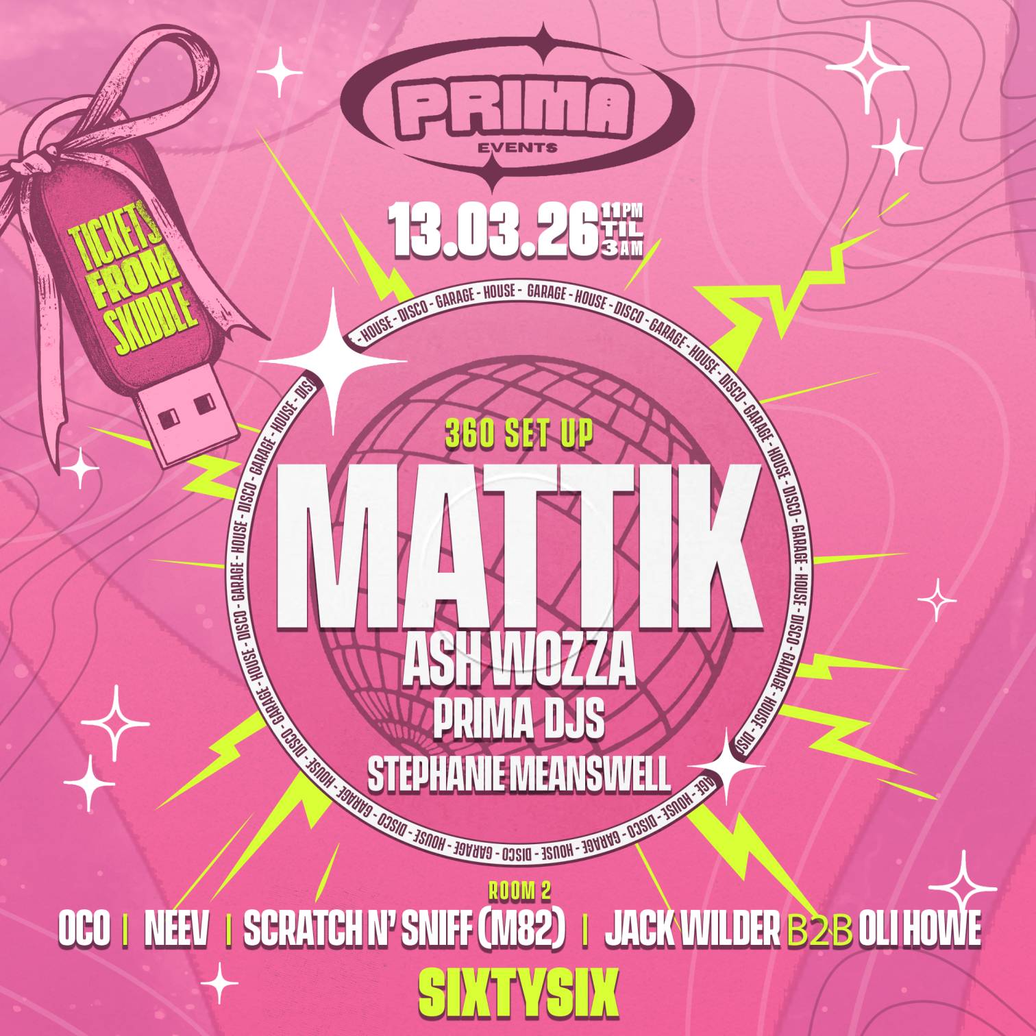 Prima Events with Mattik