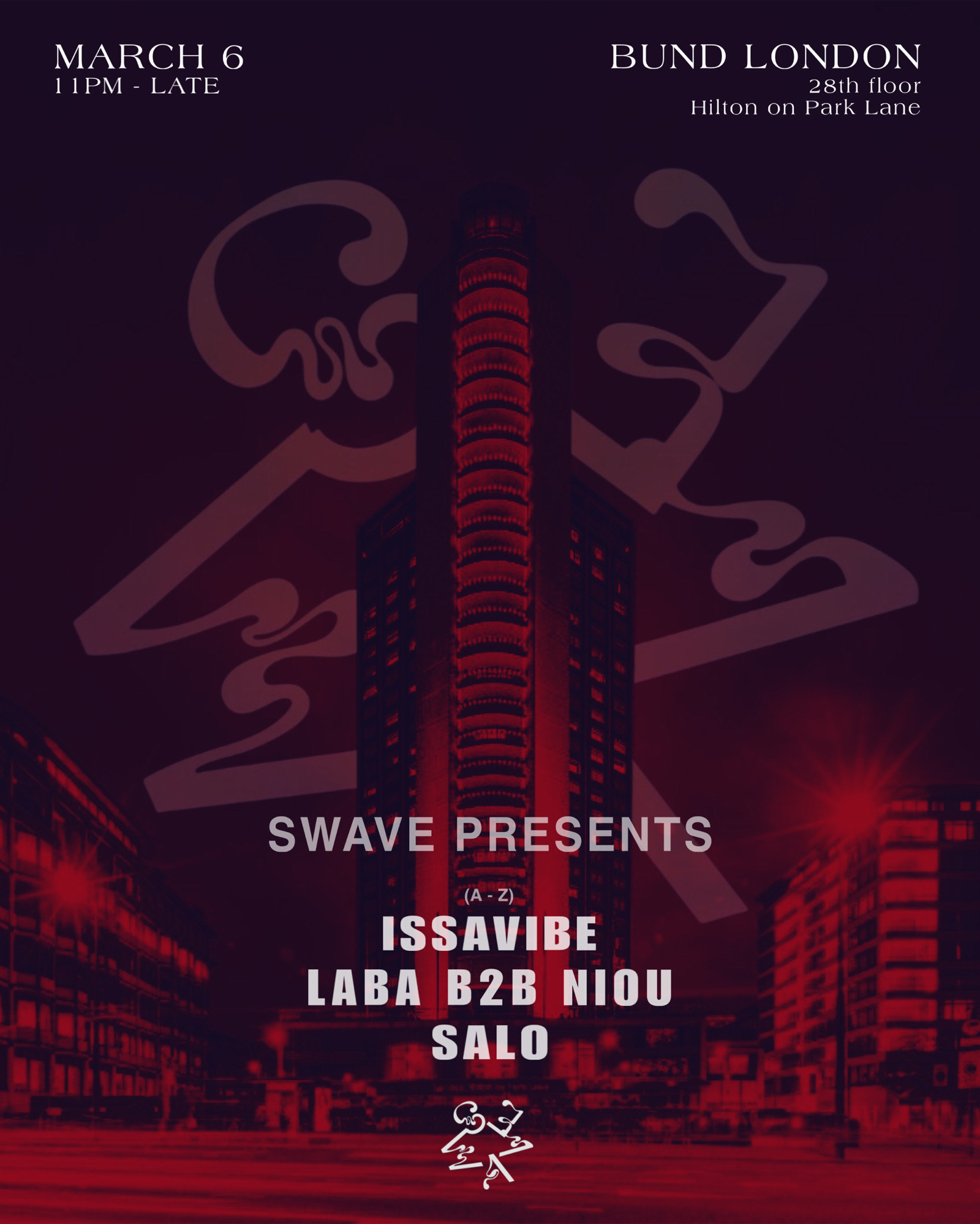 SWAVE presents: Above the City X BUND