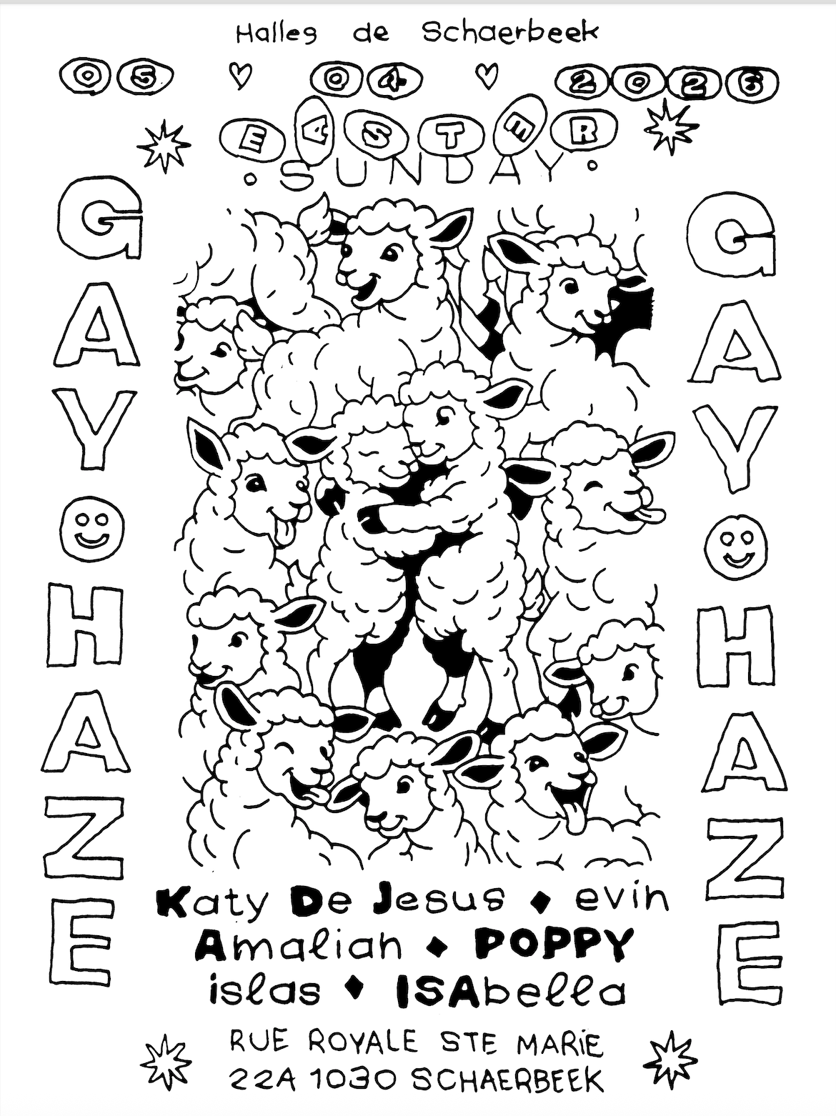 Gay Haze x Les Halles - Easter Sunday