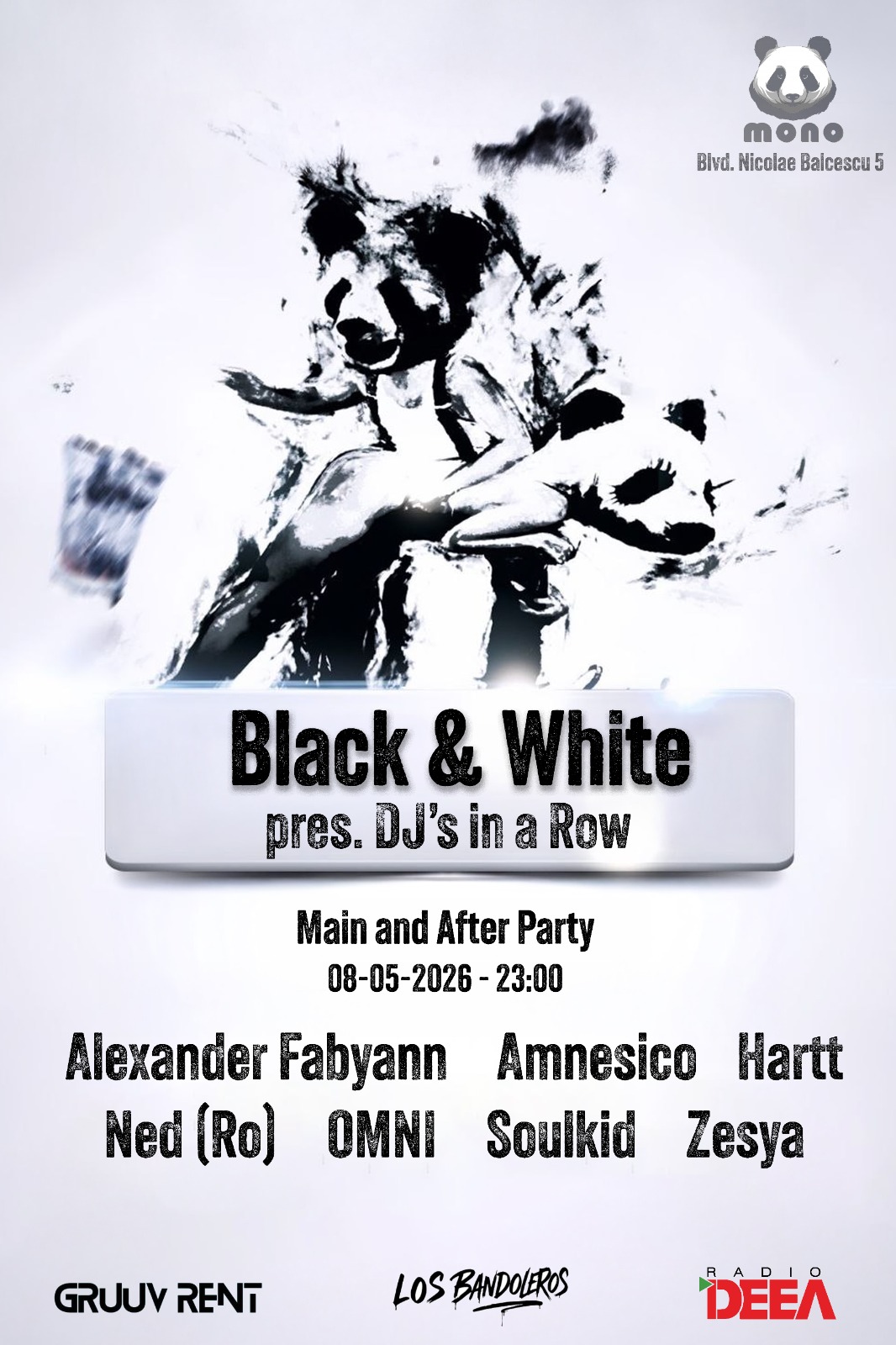 Black & White pres Dj's in a Row