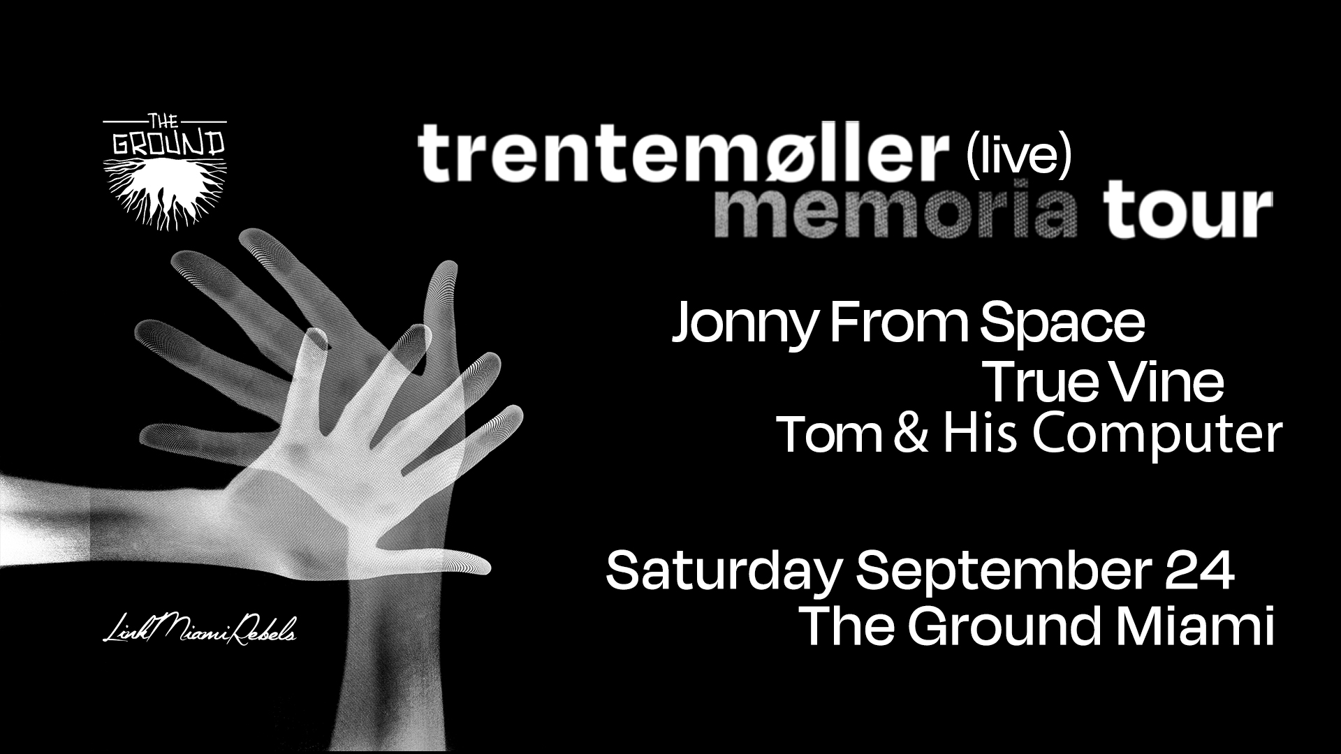 Trentem ller live at The Ground at Club Space Miami