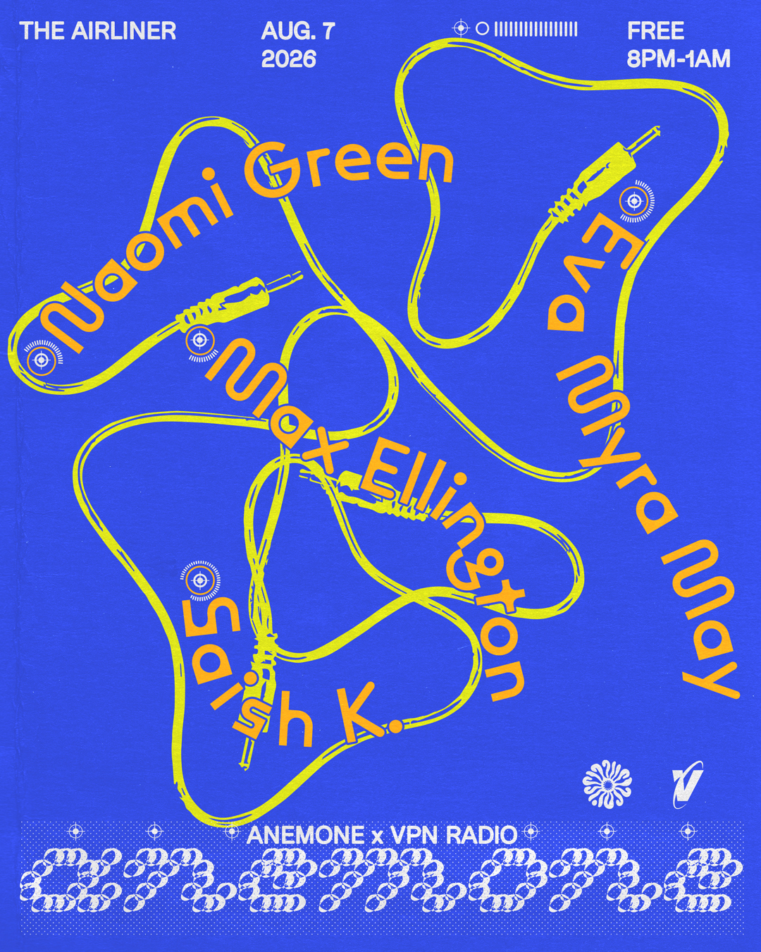 anemone x VPN Radio with Eva Myra May, Naomi Green, Max Ellington, Saish K