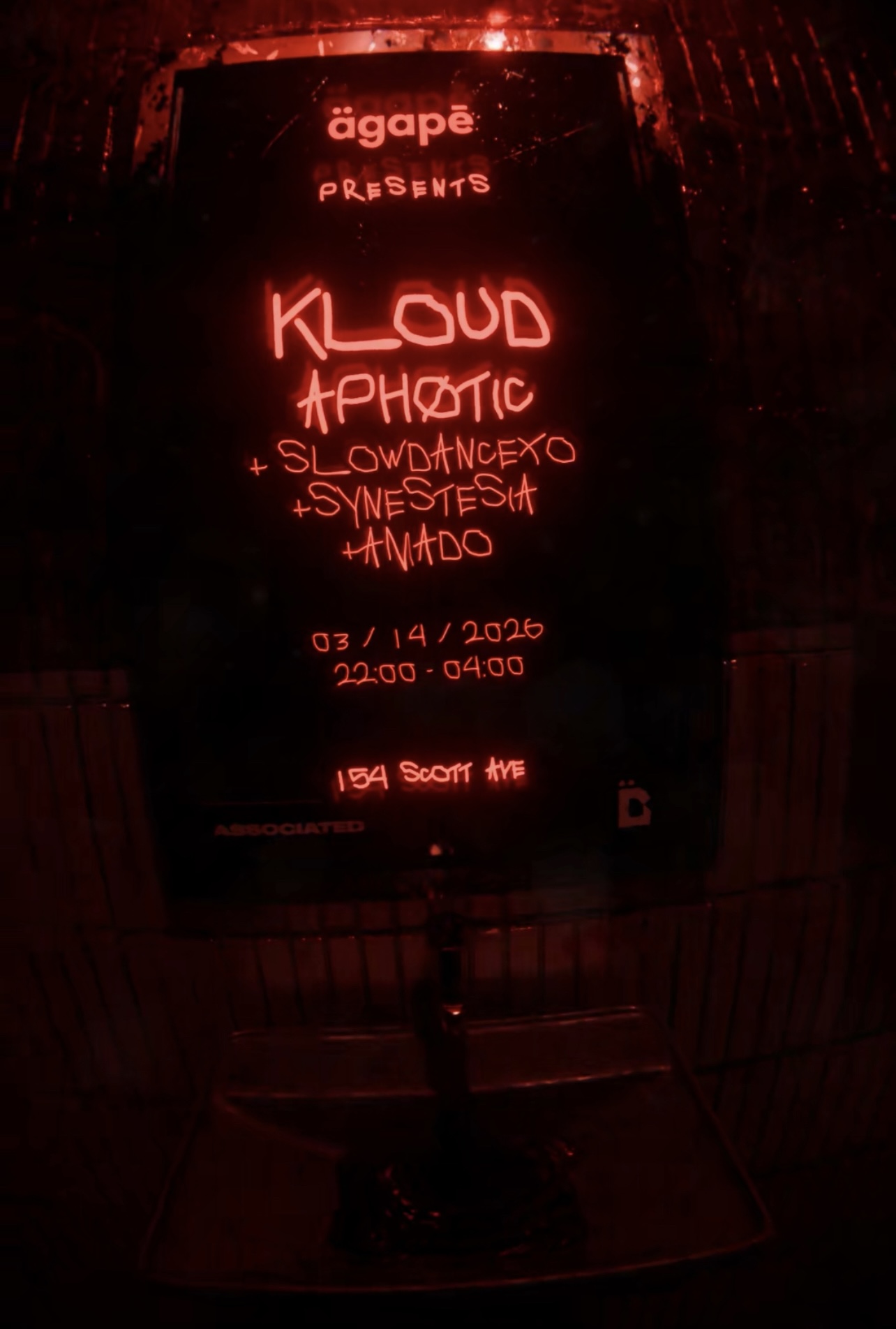 AGAPĒ PRESENTS: KLOUD + Aphøtic