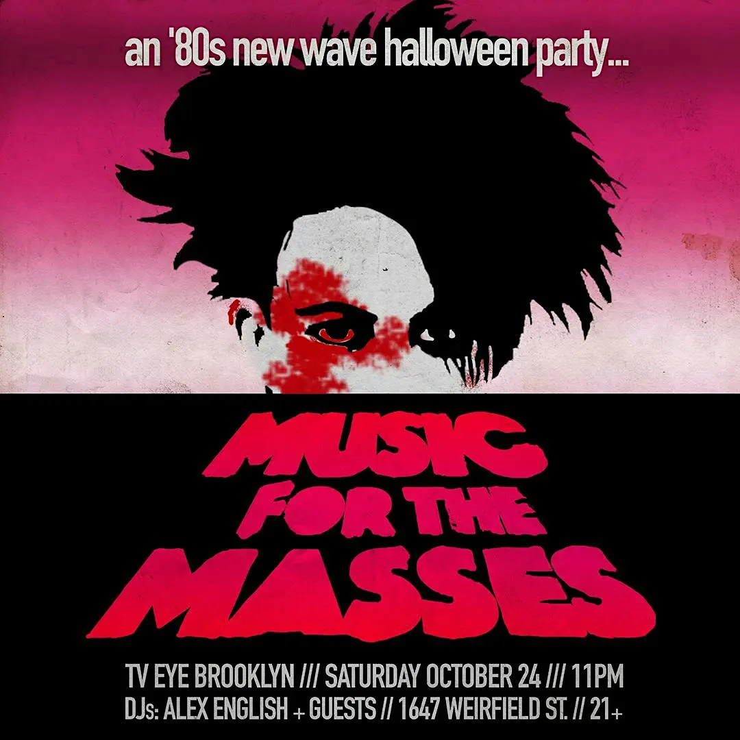 MUSIC FOR THE MASSES [DARK '80s NEW WAVE HALLOWEEN]