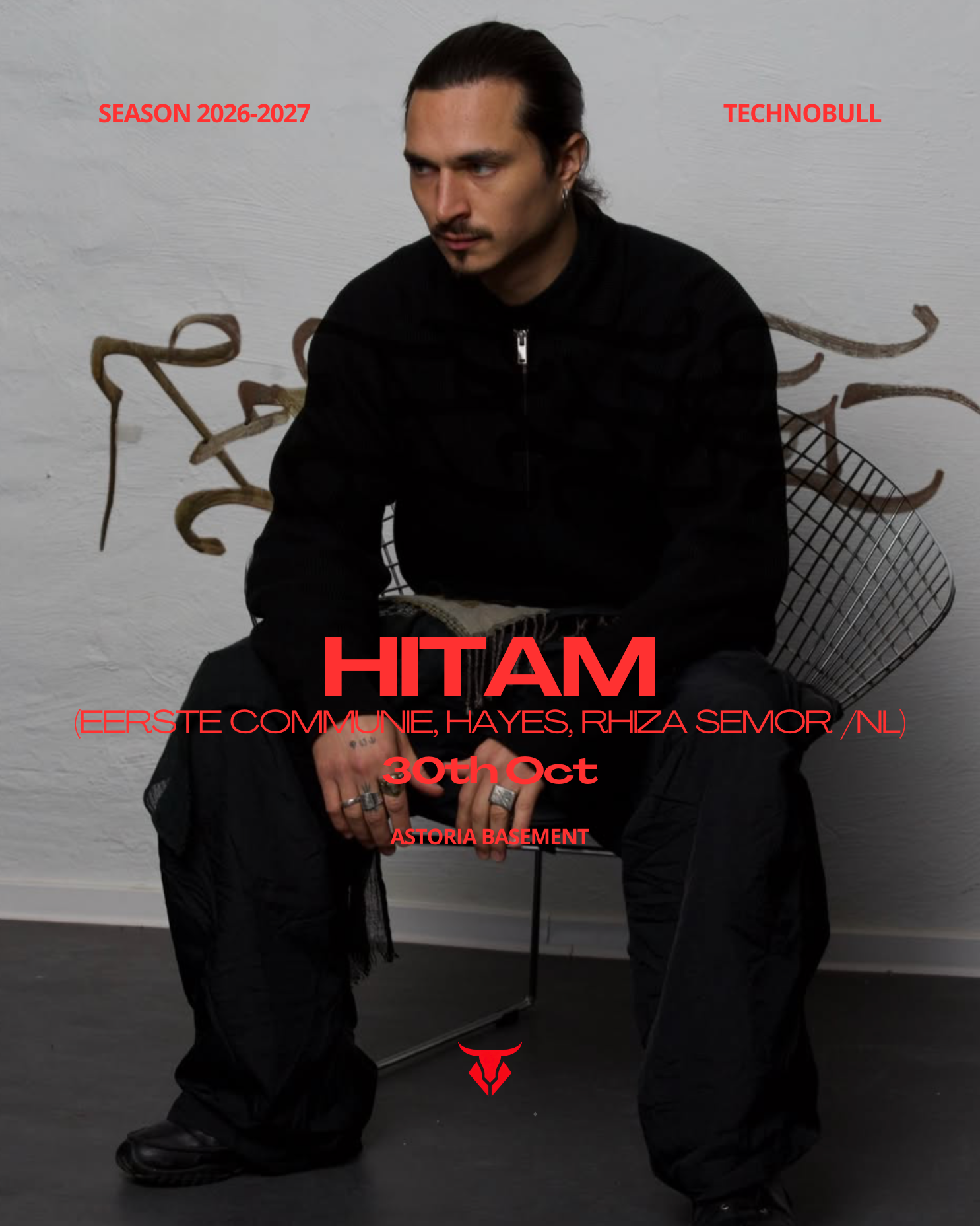 TECHNOBULL: Hitam (Eerste Communie, Hayes, Rhiza Semar /NL) Andrea Perna, THEGOD01