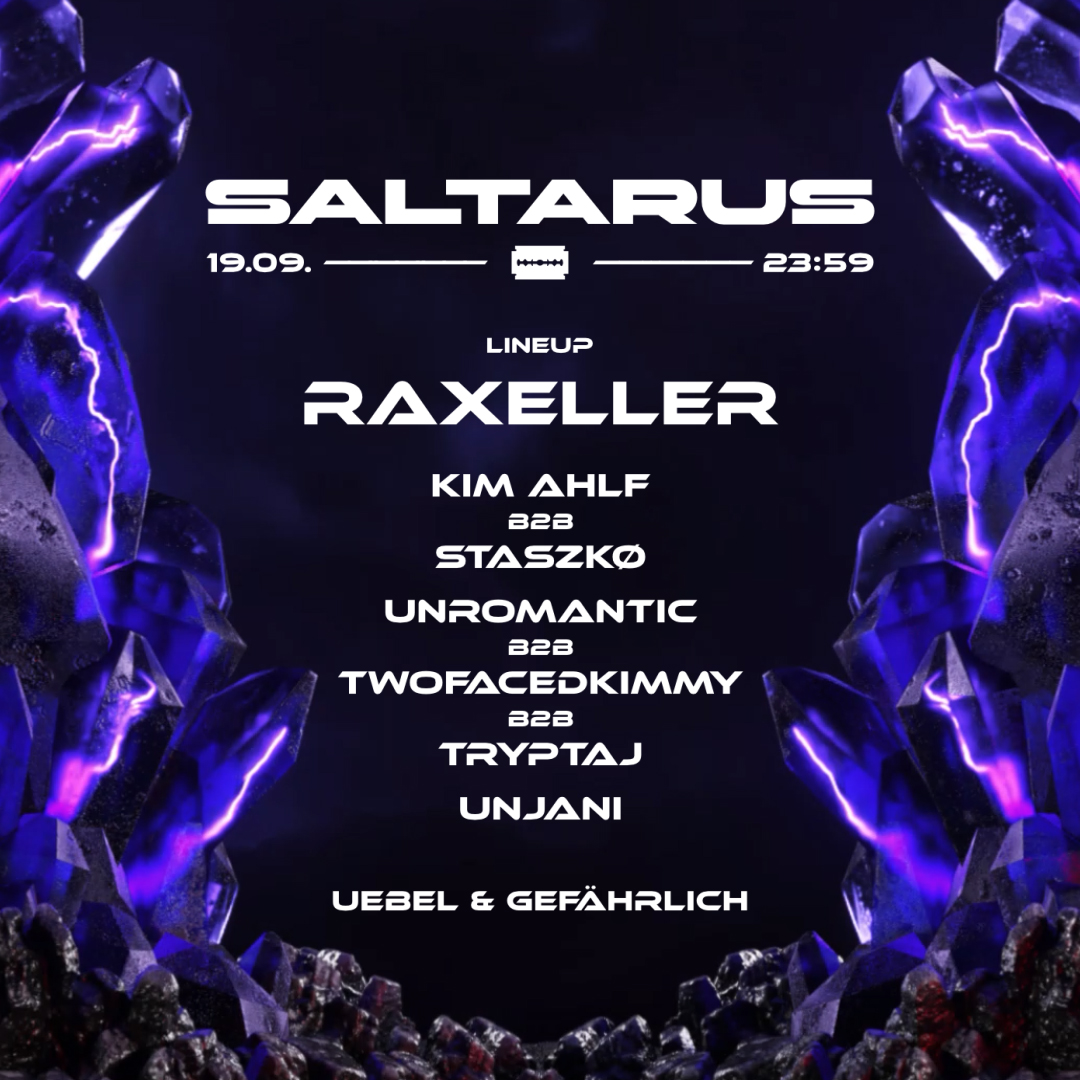 SALTARUS with Raxeller & KIM AHLF
