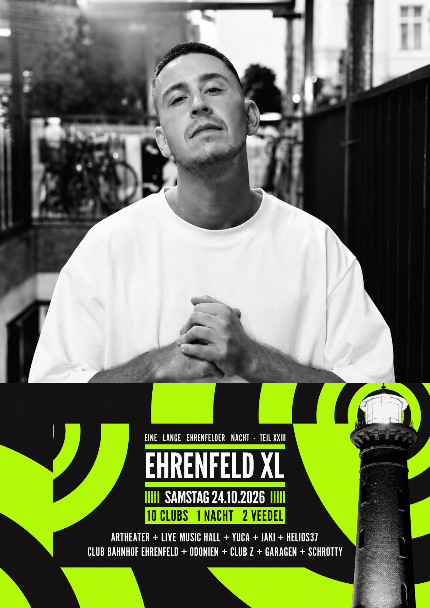 Artheater with A.D.H.S. (Drumcode) & Lewis Fautzi (PoleGroup / Faut Section) // Ehrenfeld XL