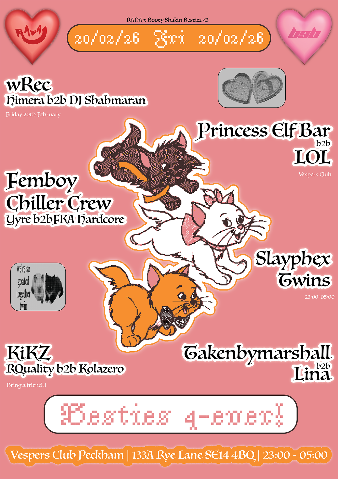 RADA x BSB: Besties 4-ever