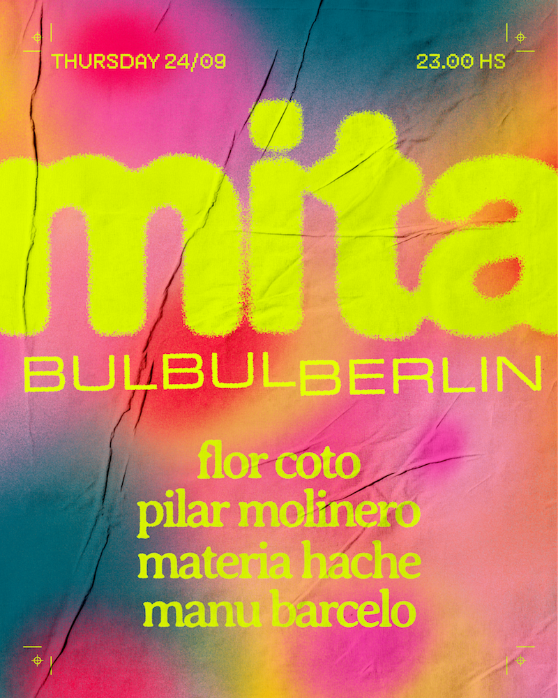 mita records showcase: Flor Coto b2b PILAR MOLINERO, materia hache b2b Manu Barcelo