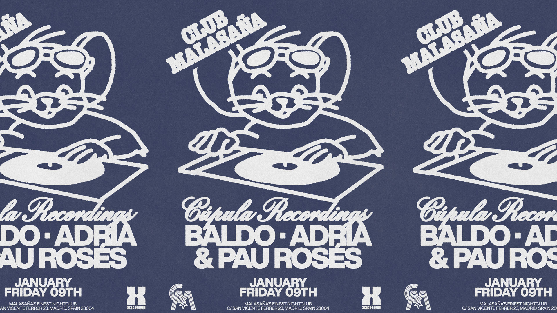 Cúpula Recordings feat. Baldo, Adrià & Pau Rosés