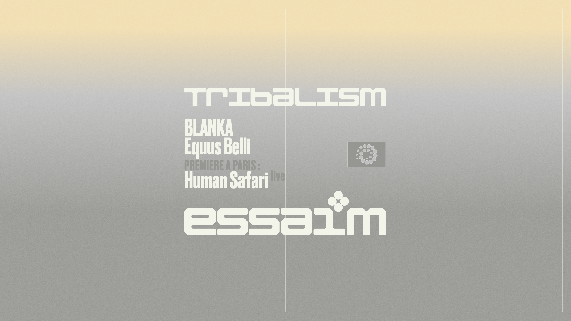 tribalism - BLANKA, Equus Belli, Human Safari live