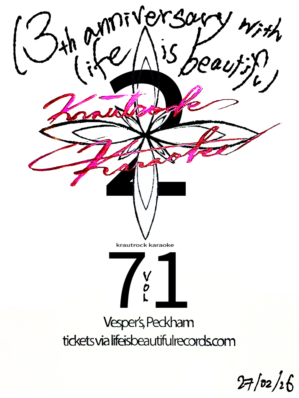 Krautrock Karaoke (vol.71) - 13th Anniversary Special