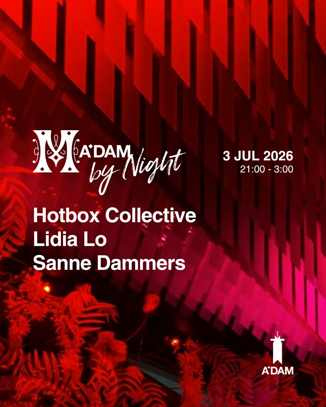 Madam by Night invites: VELVET