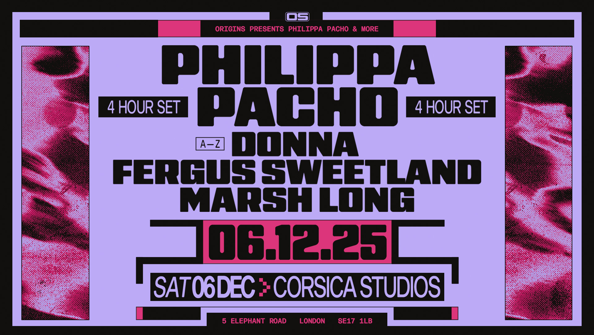 Origins: Philippa Pacho (4 Hour Set), Fergus Sweetland, Donna & Marsh Long