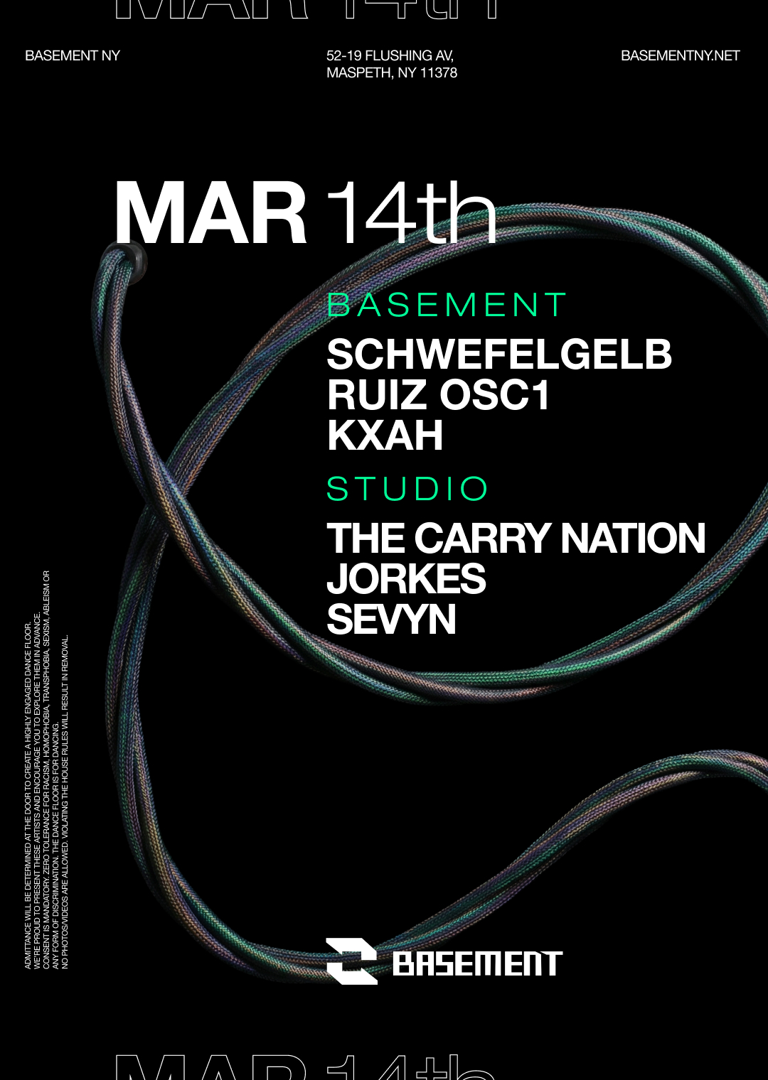 Schwefelgelb / RUIZ OSC1 / KXAH / The Carry Nation / Jorkes / Sevyn