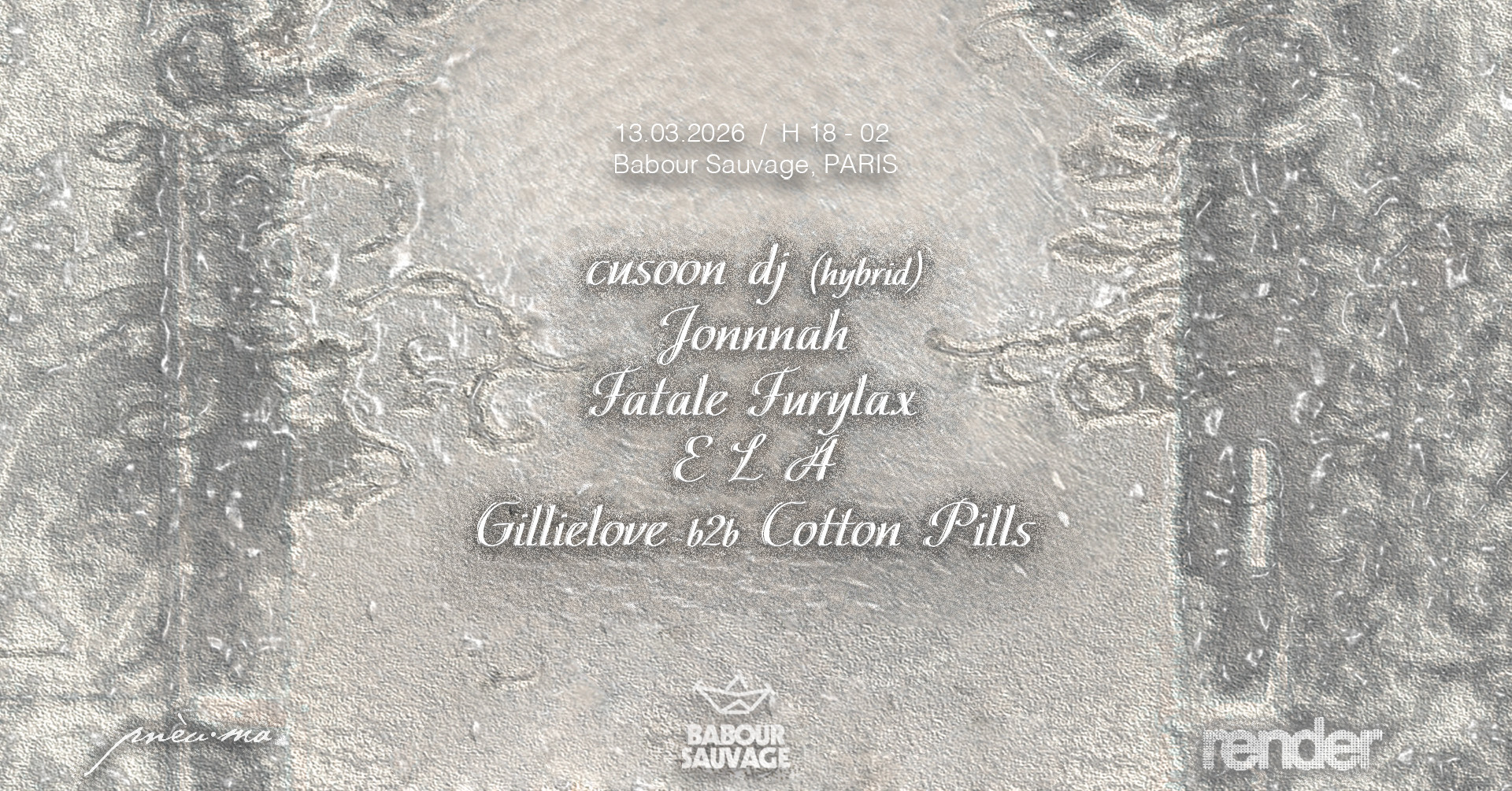 Render x Pneuma x Babour Sauvage