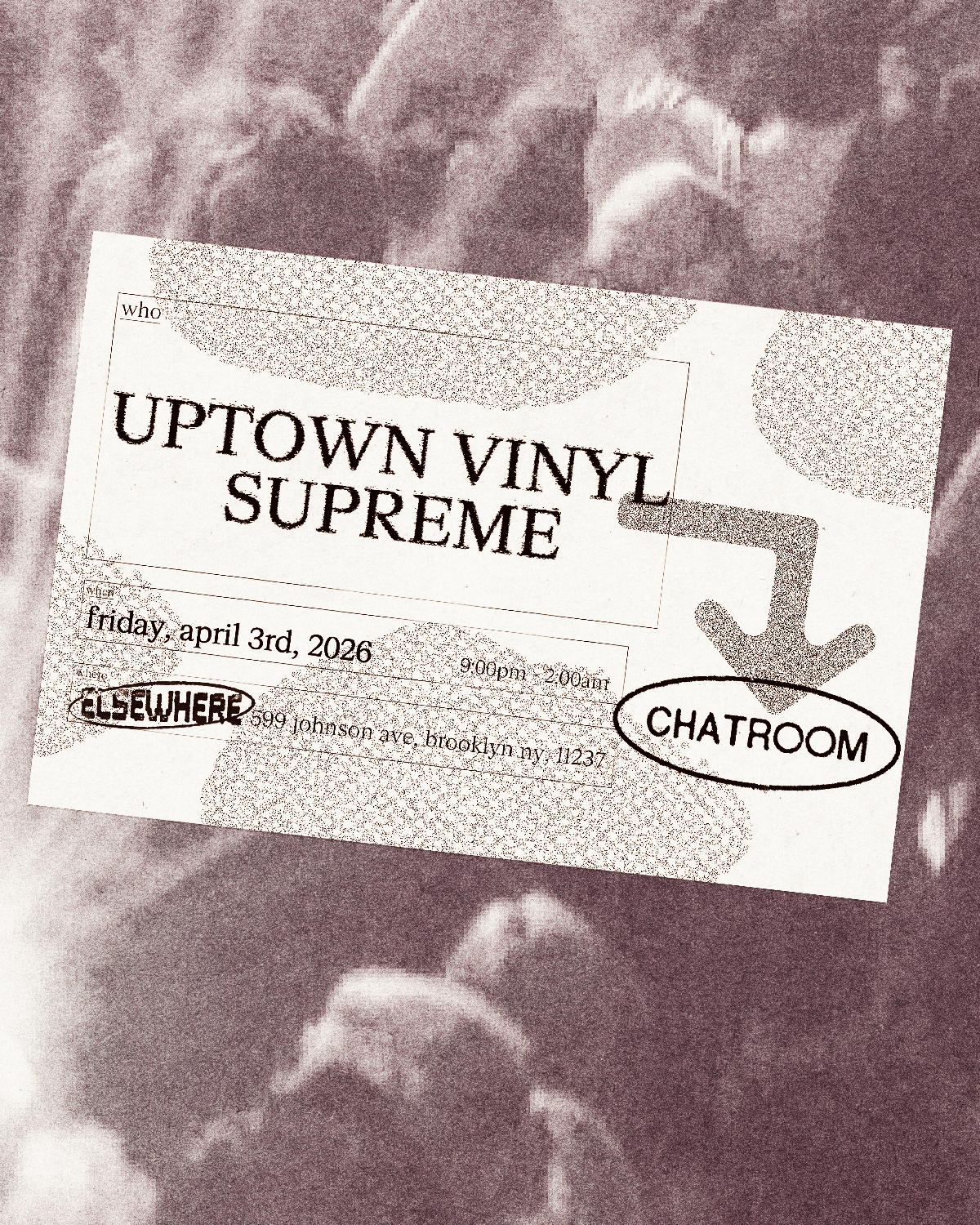 Chatroom at Elsewhere