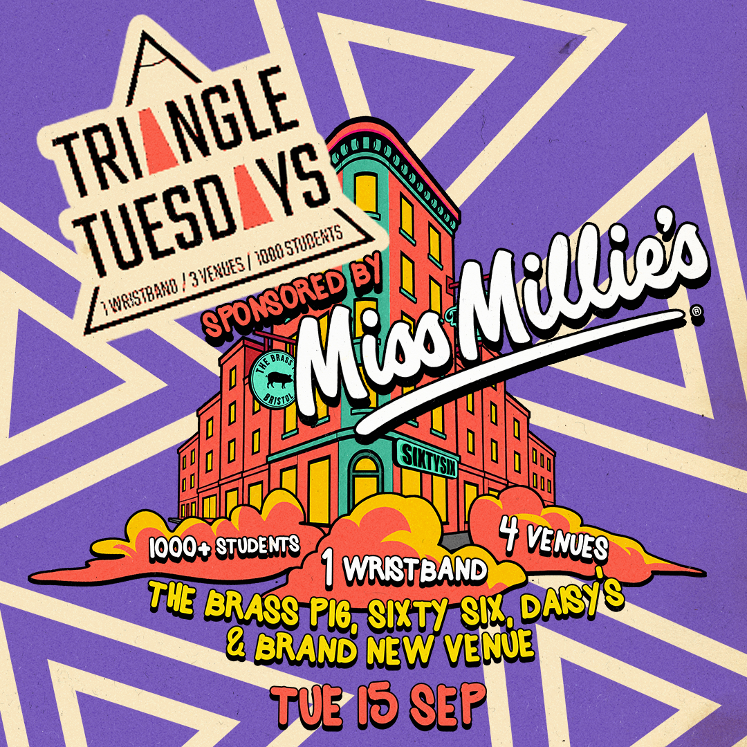 UWE Bristol Official Freshers - Triangle Tuesdays at TBA - Various Locations - Triangle West, Bristol BS8 1ER, Bristol